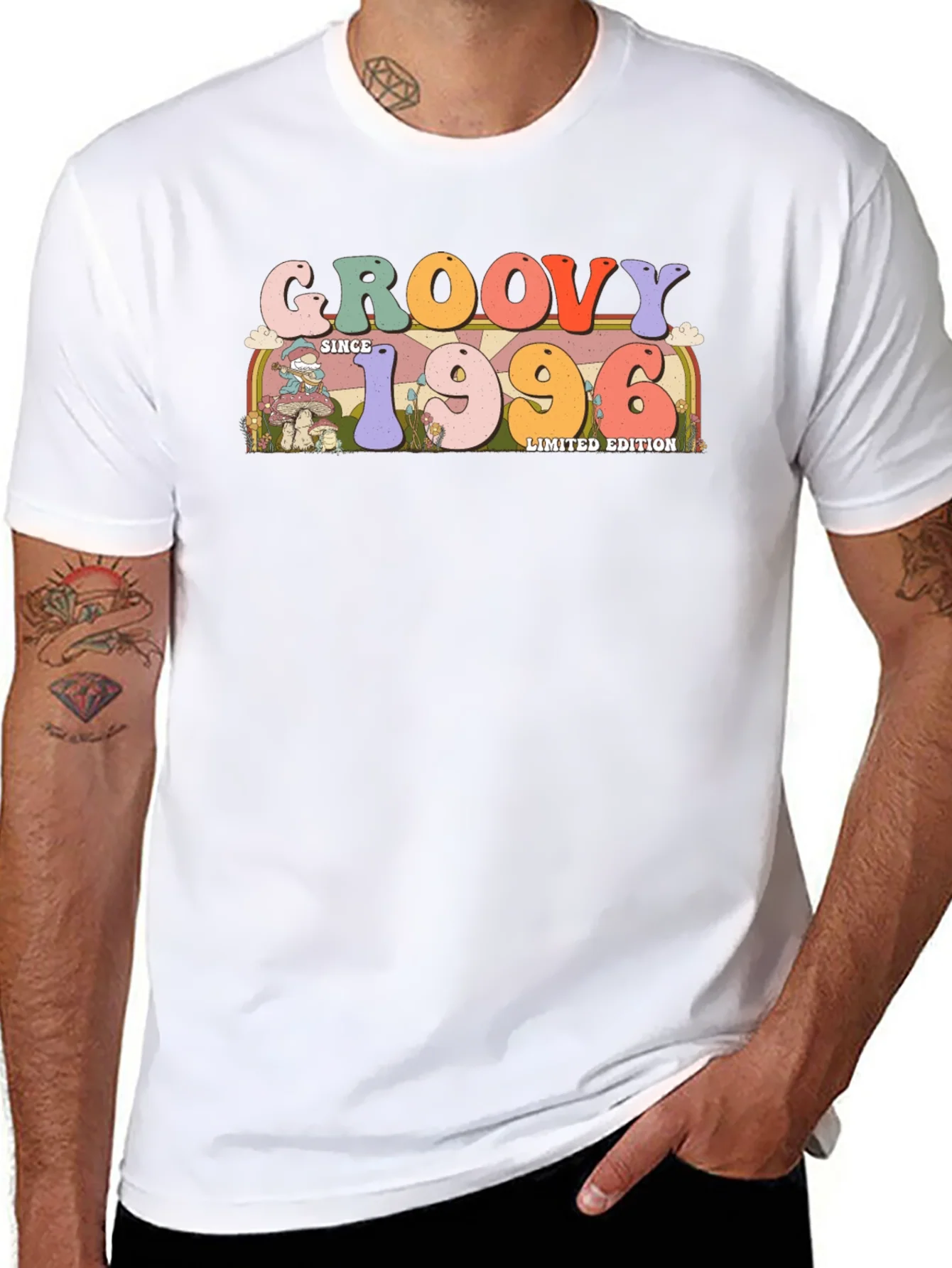 Camiseta Negra Groovy 1996 Edici¨®n Limitada