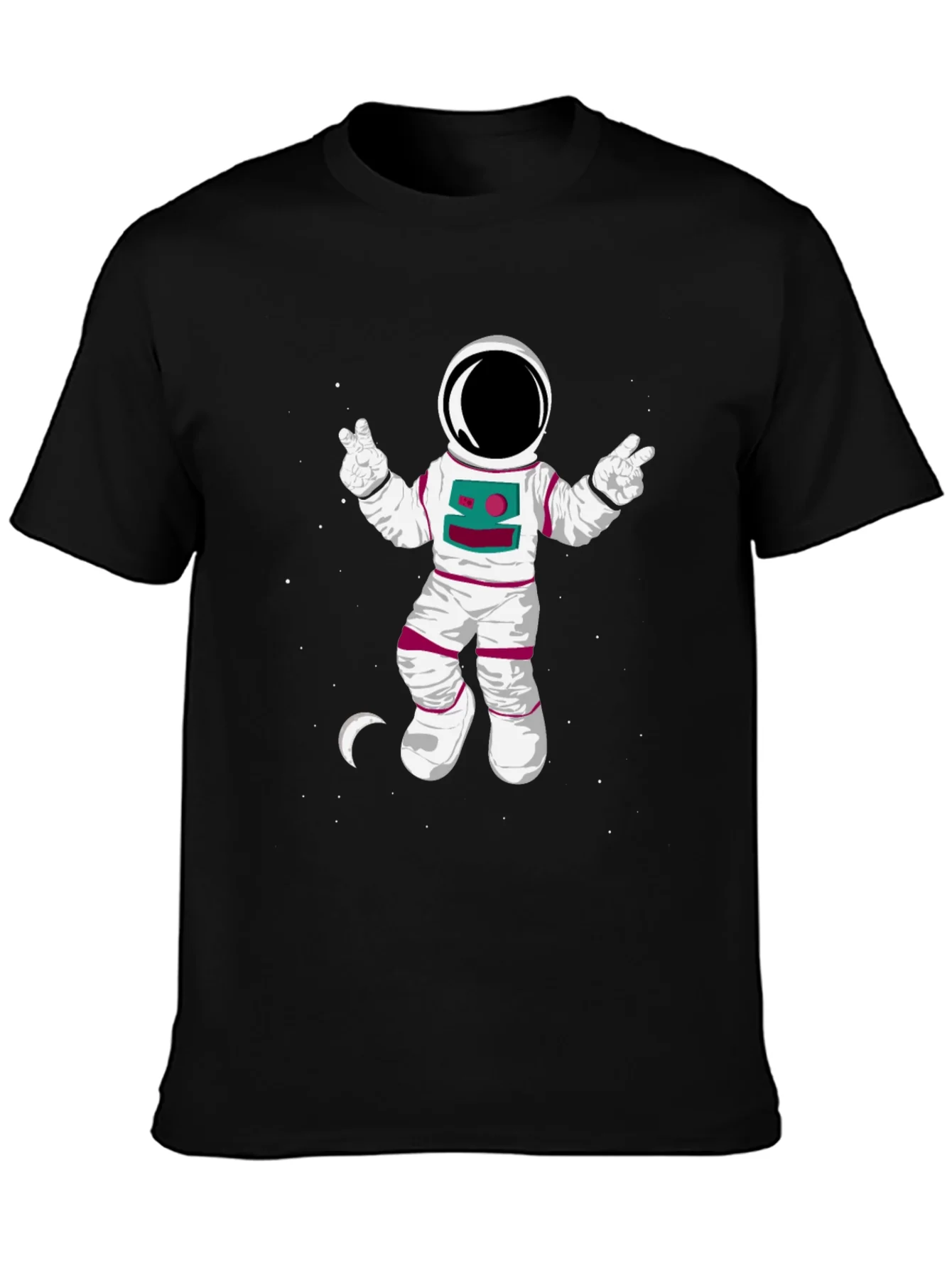 Camiseta Hombre Astronauta Espacial Dise?o Divertido