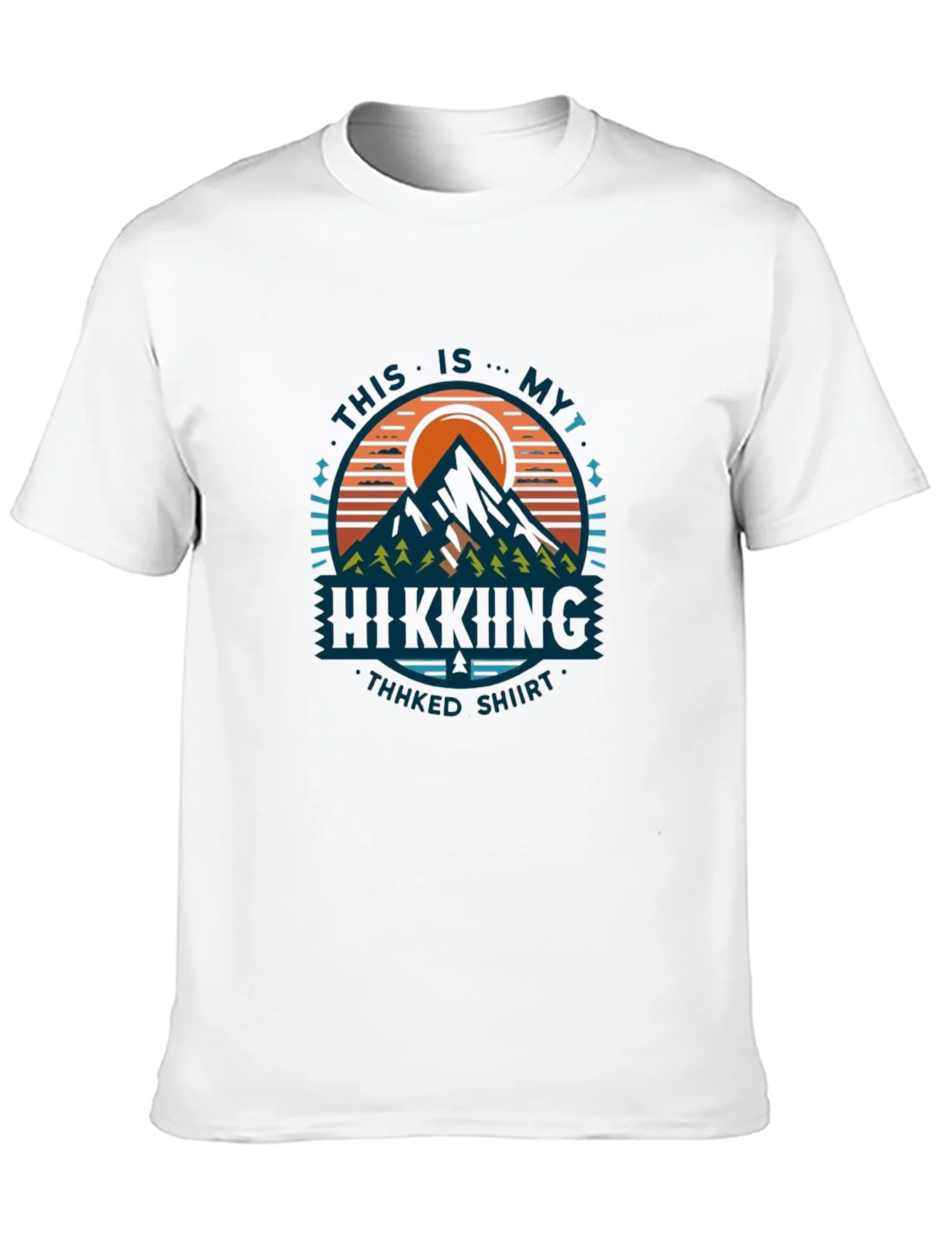 Rebbecca Hiking Graphic T-Shirt - Thhked Shiirt