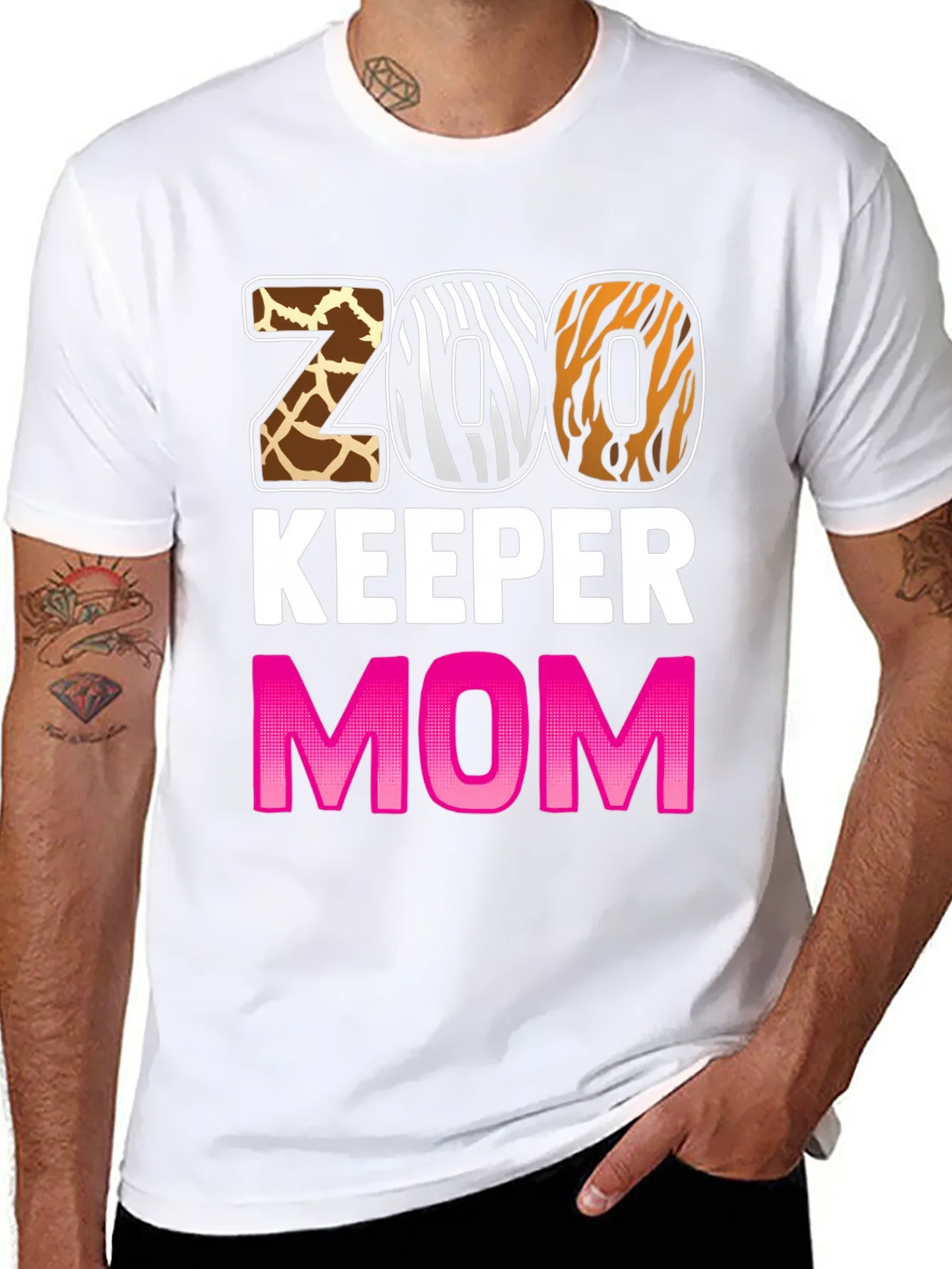 Camiseta Zoo Keeper Mom