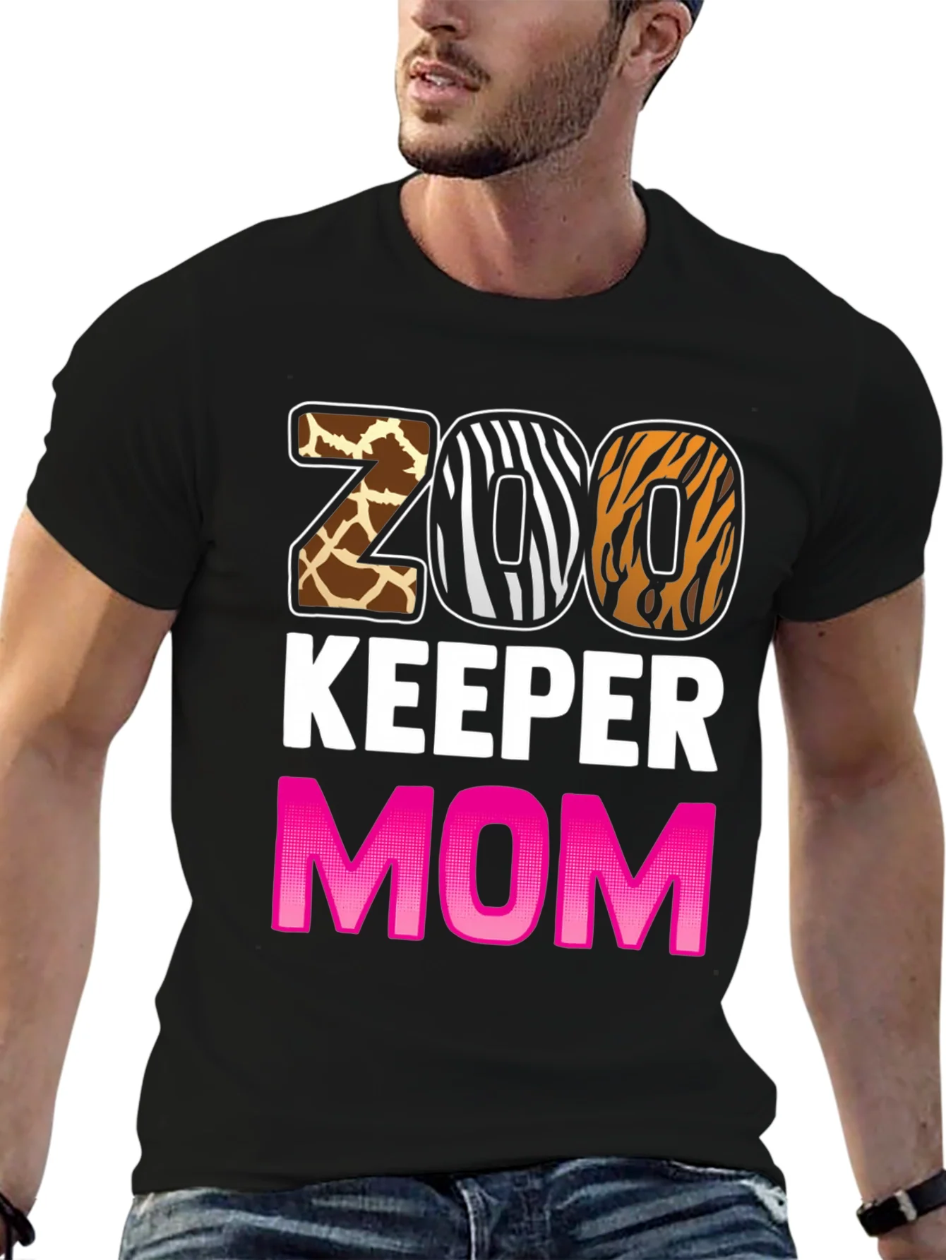 Camiseta Zoo Keeper Mom