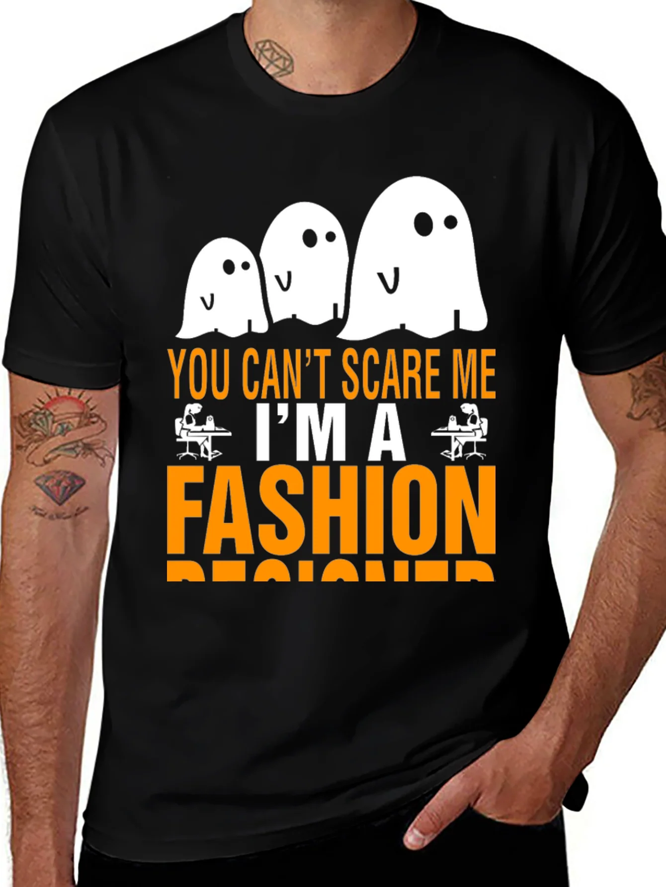 Camiseta Halloween Dise?o de Moda
