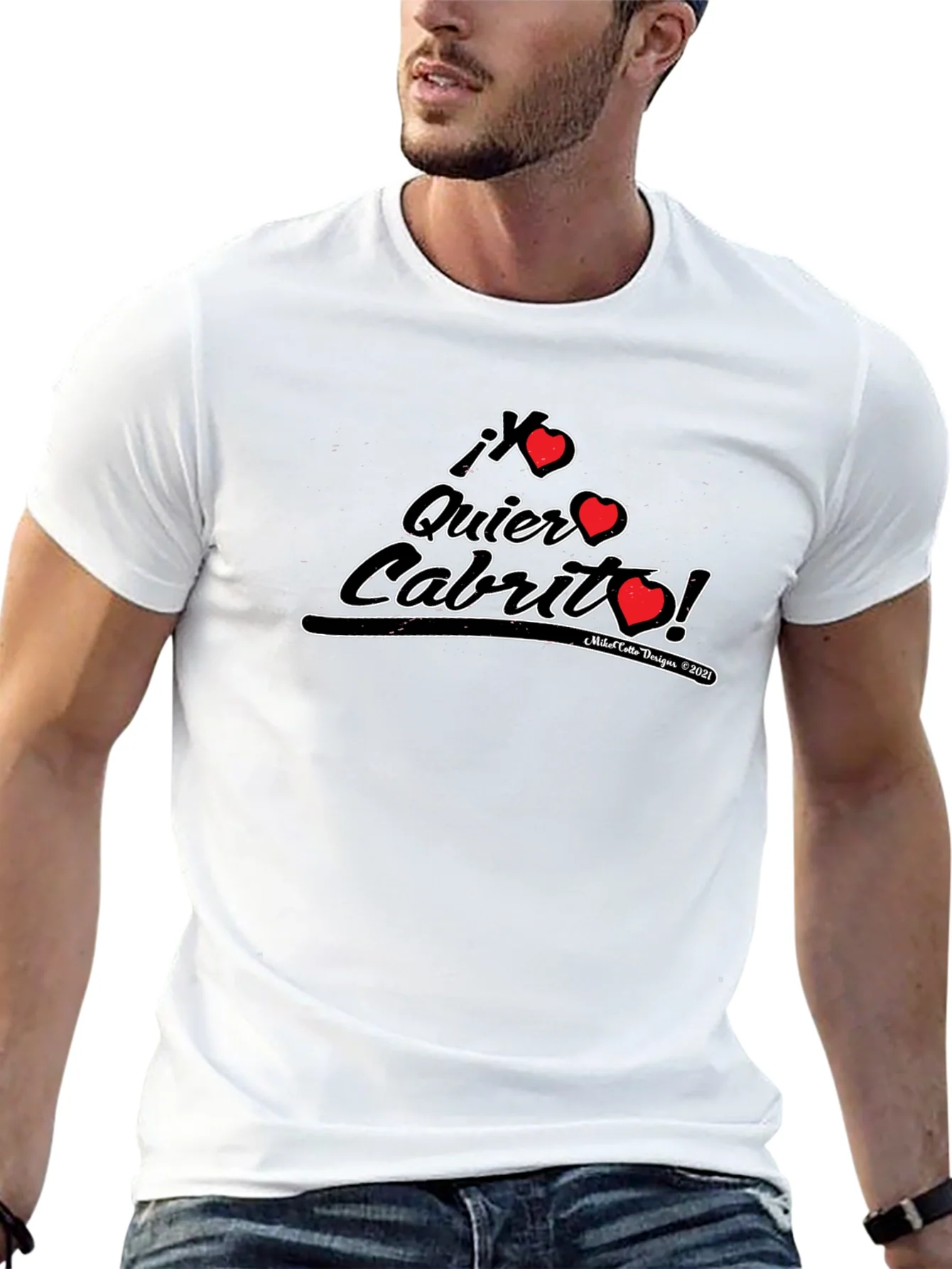 Camiseta Negra: ?Yo Quiero Cabrito! Dise?o Divertido