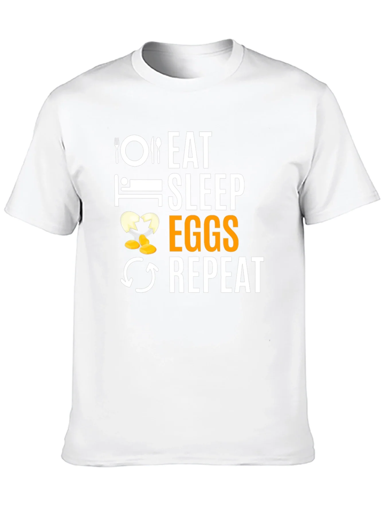 Camiseta Eat Sleep Eggs Repeat