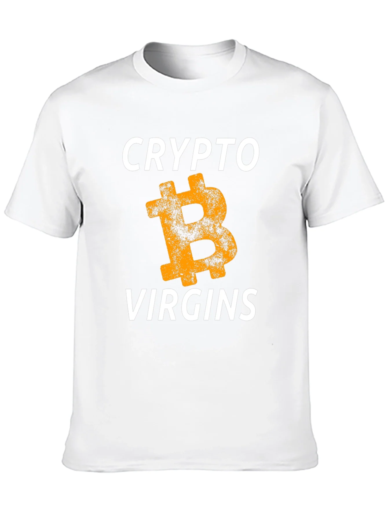 Camiseta Negra Crypto Virgins Bitcoin