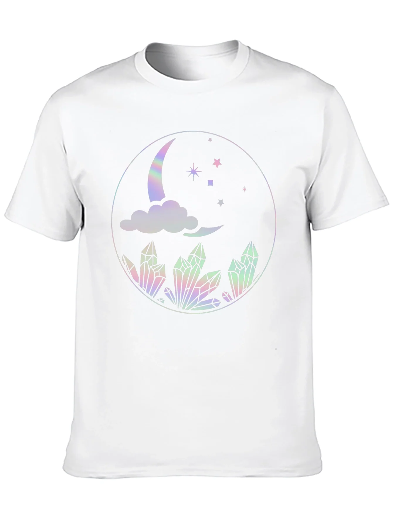 Rebbecca Mystical Moon Crystal T-Shirt - Black
