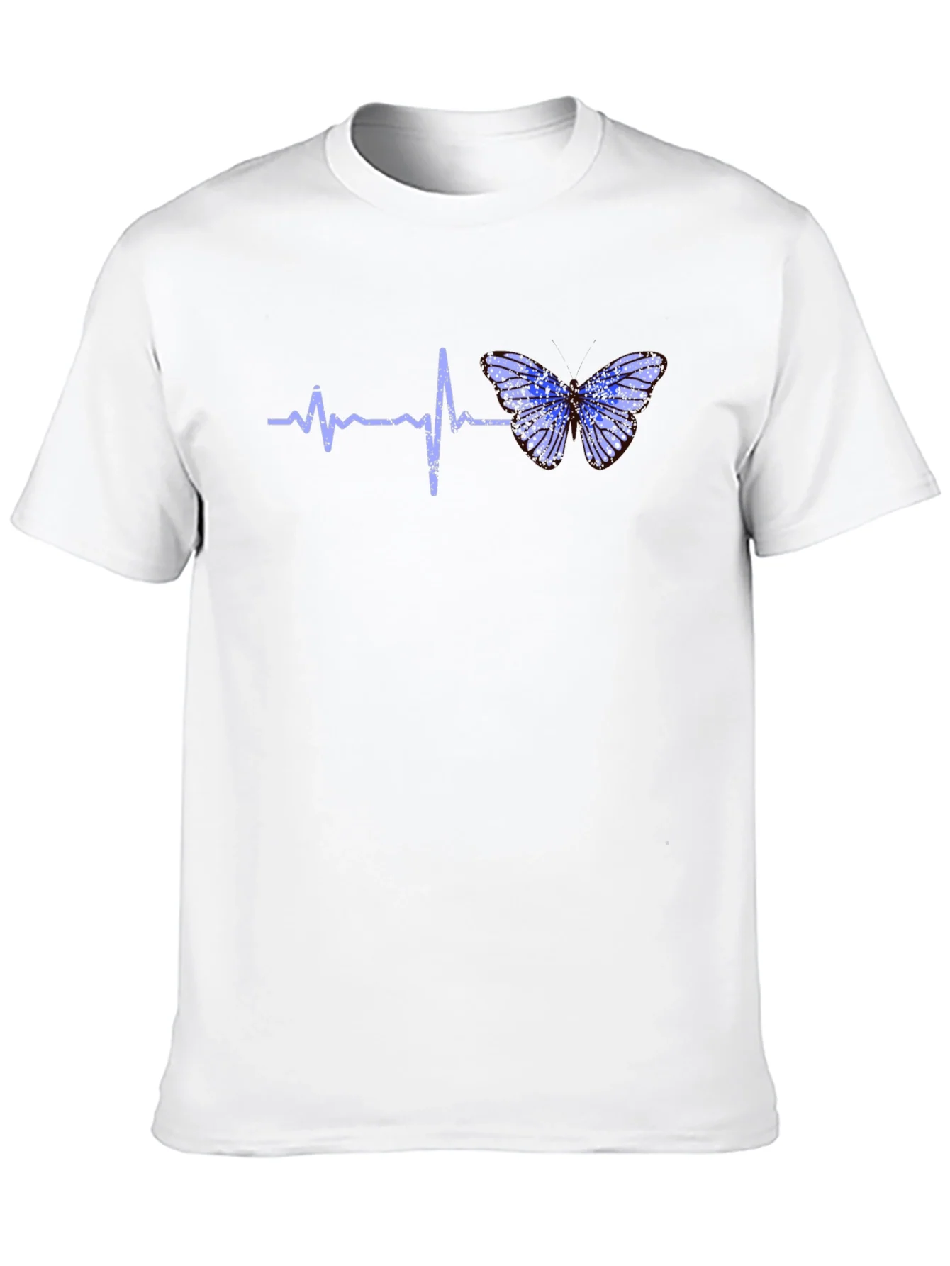 Rebbecca Heartbeat Butterfly Graphic Tee - Black T-Shirt