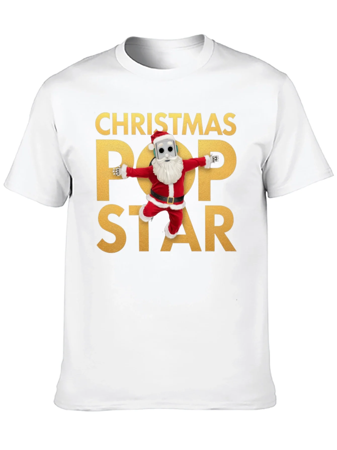 Camiseta Navide?a Pop Star