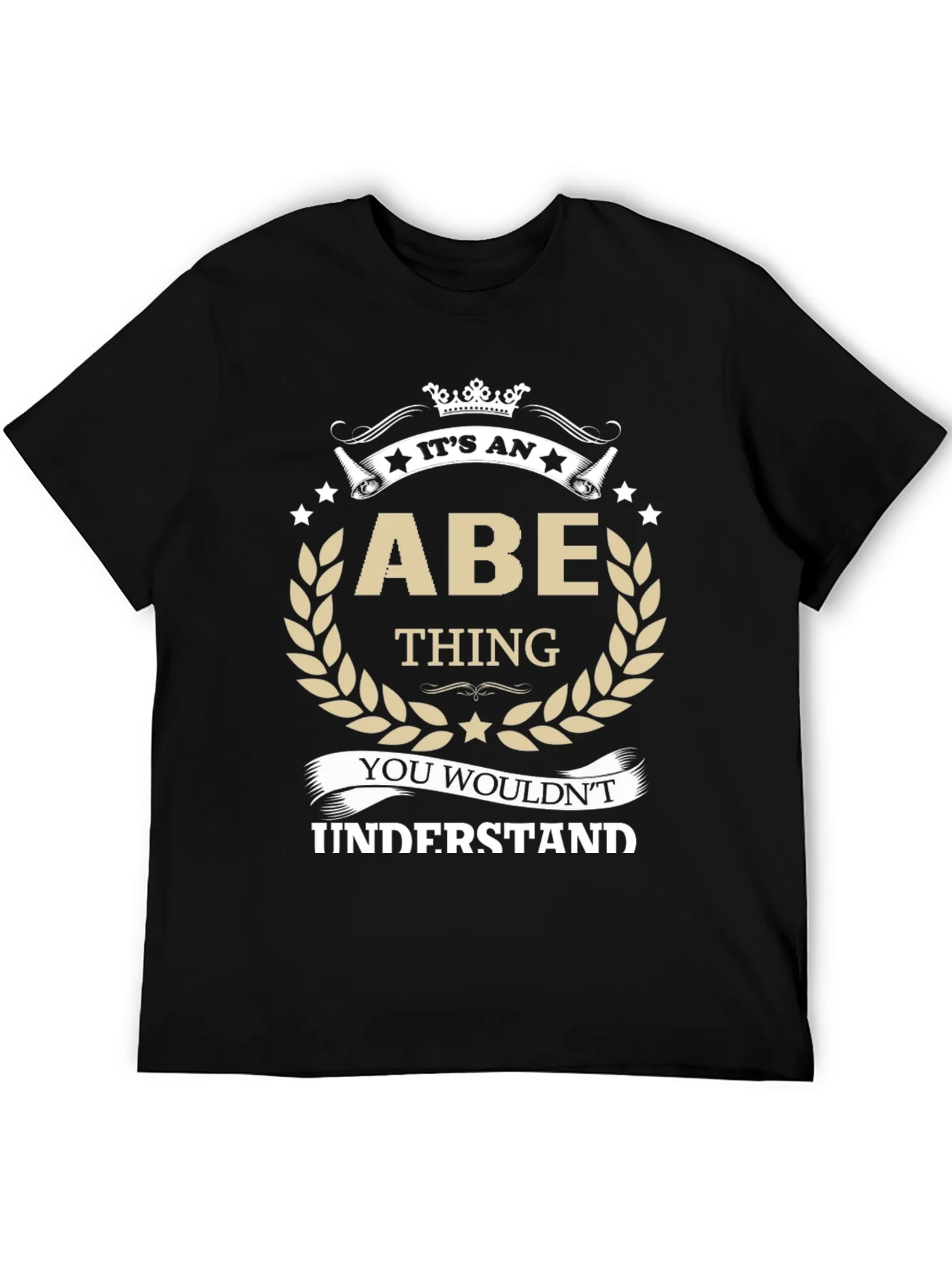 Camiseta Negra: Es Cosa de Abe No Entender¨ªas