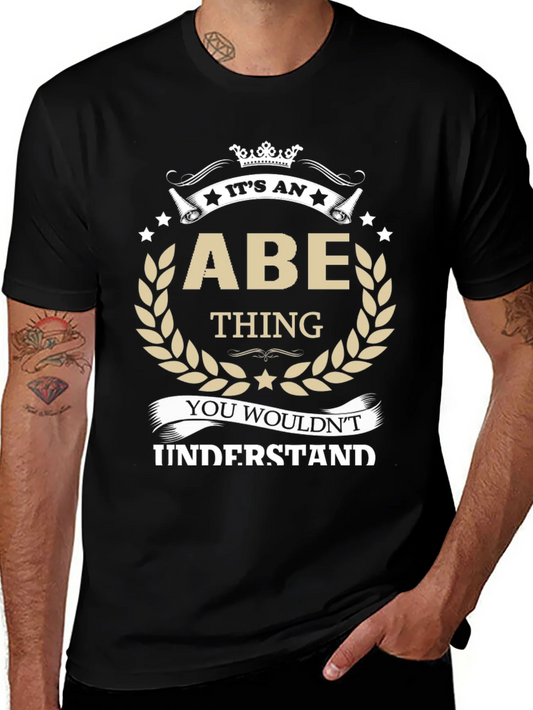 Camiseta Negra: Es Cosa de Abe No Entender¨ªas