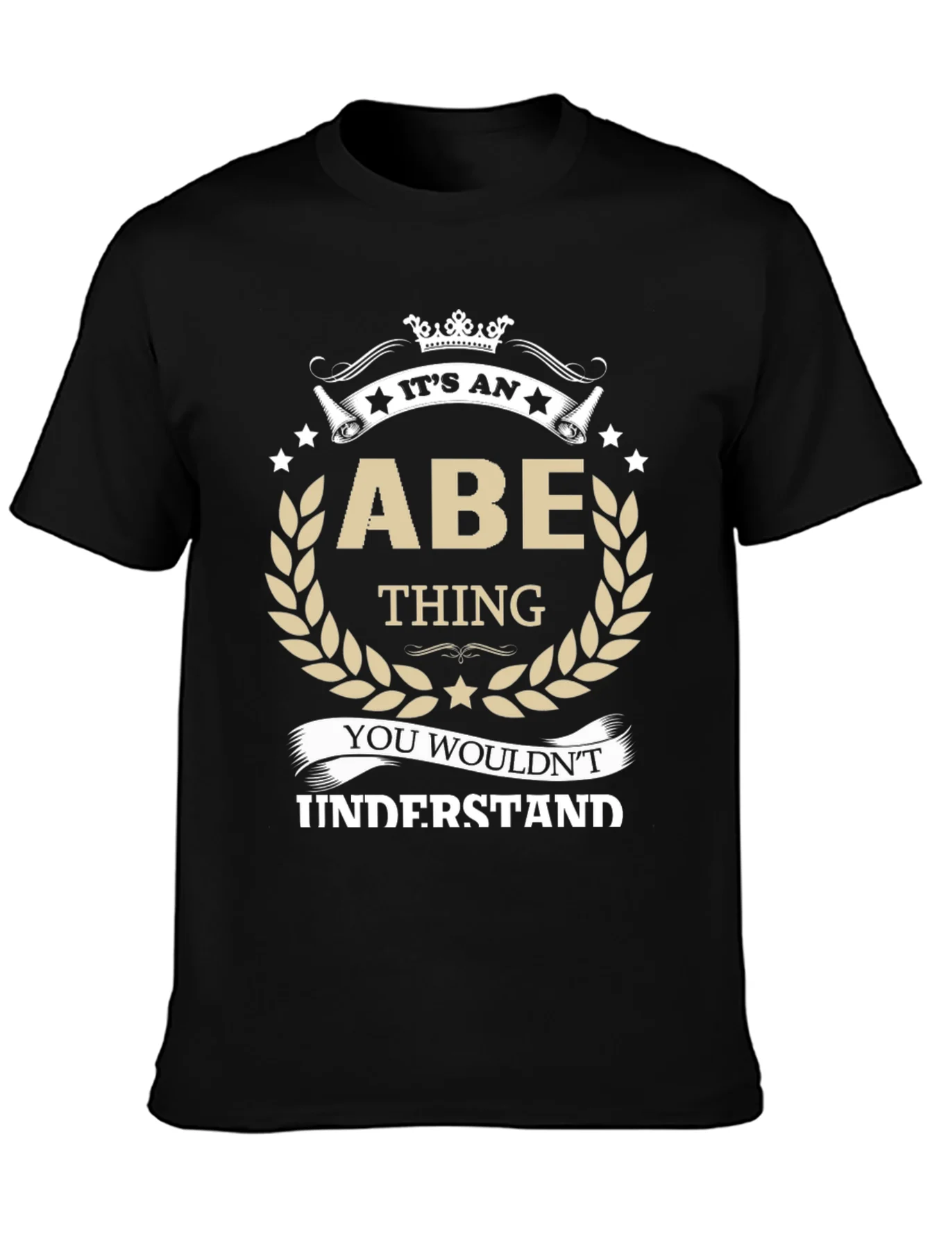 Camiseta Negra: Es Cosa de Abe No Entender¨ªas