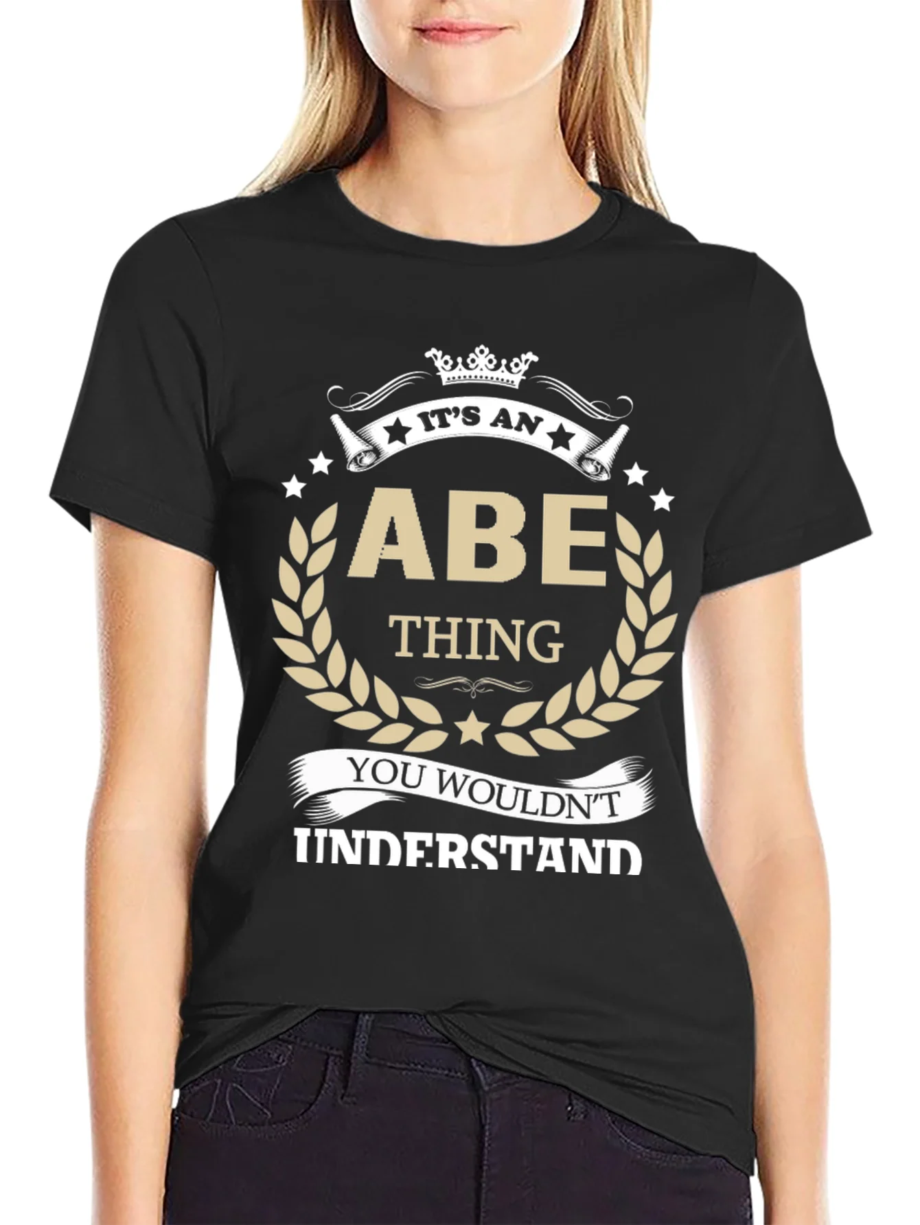 Camiseta Negra: Es Cosa de Abe No Entender¨ªas