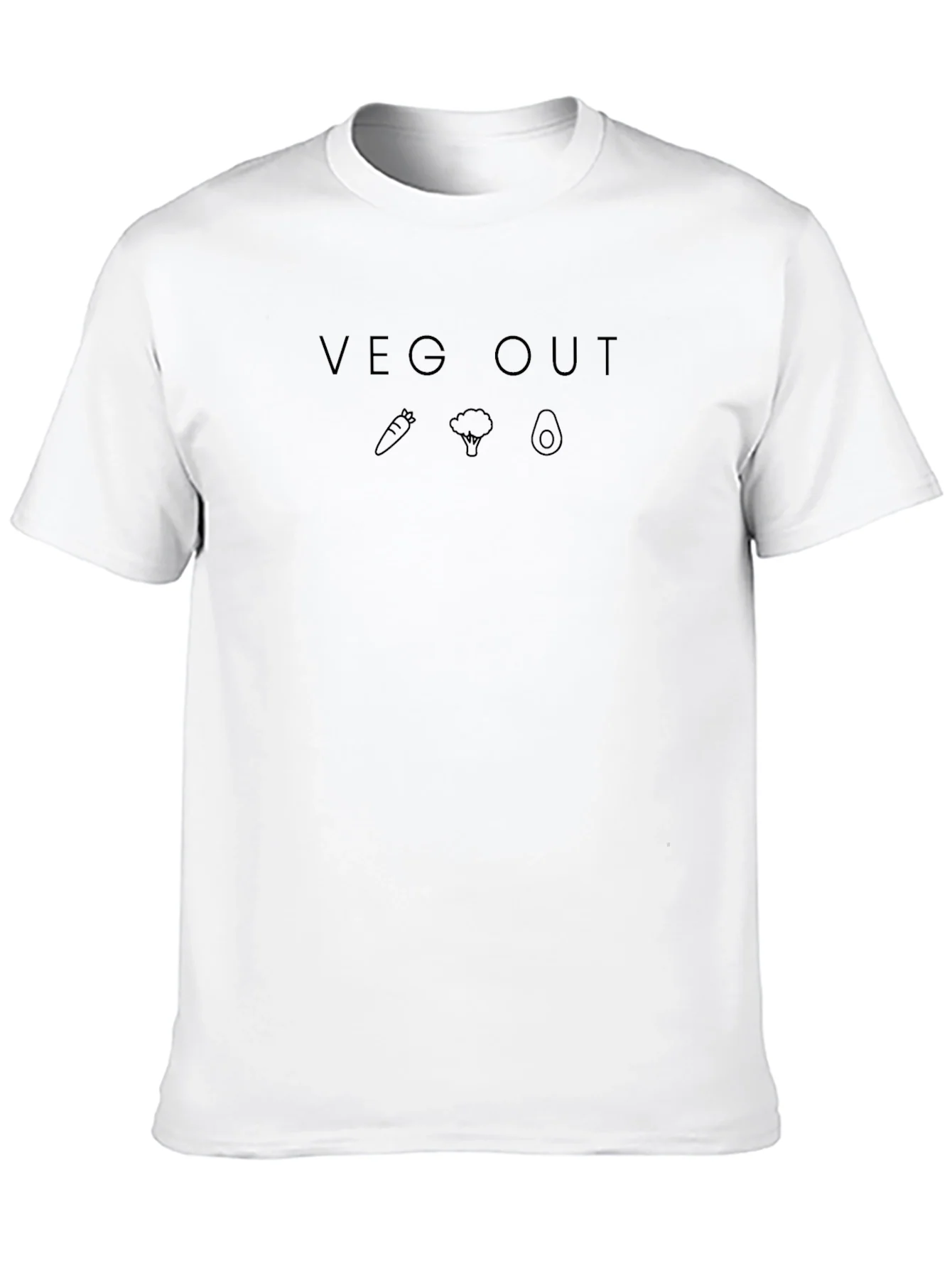 Camiseta Veg Out - Dise?o Vegetariano