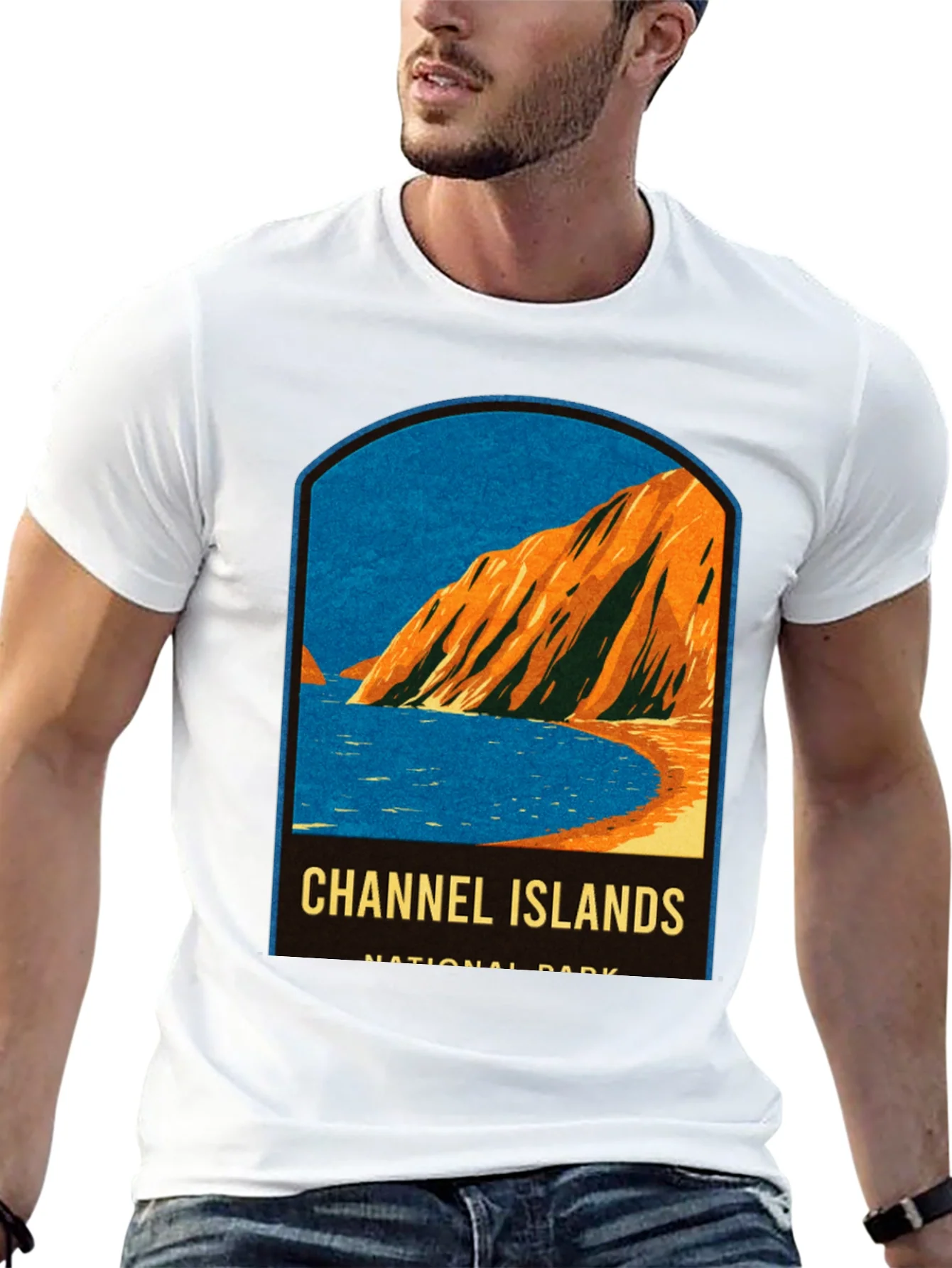 Camiseta Negra Islas del Canal