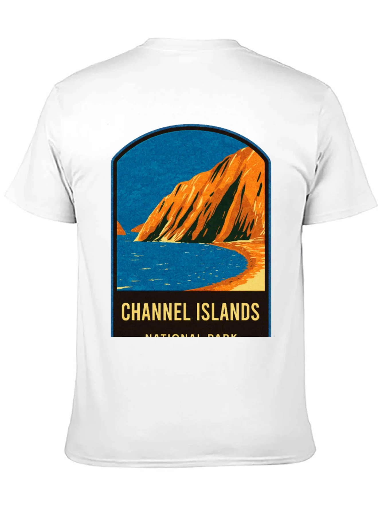 Camiseta Negra Islas del Canal