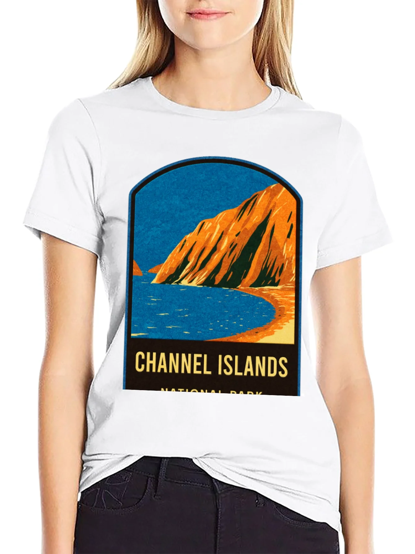 Camiseta Negra Islas del Canal