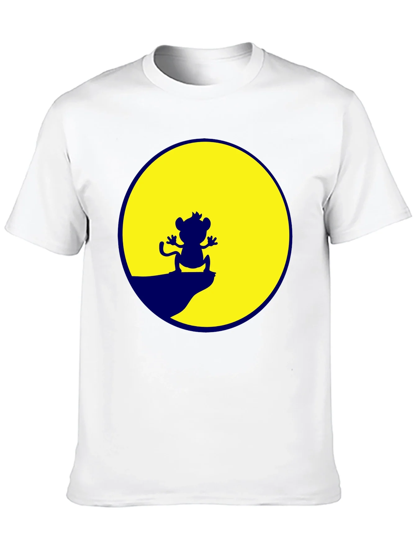 Camiseta Negra Rey Le¨®n Escena Simba
