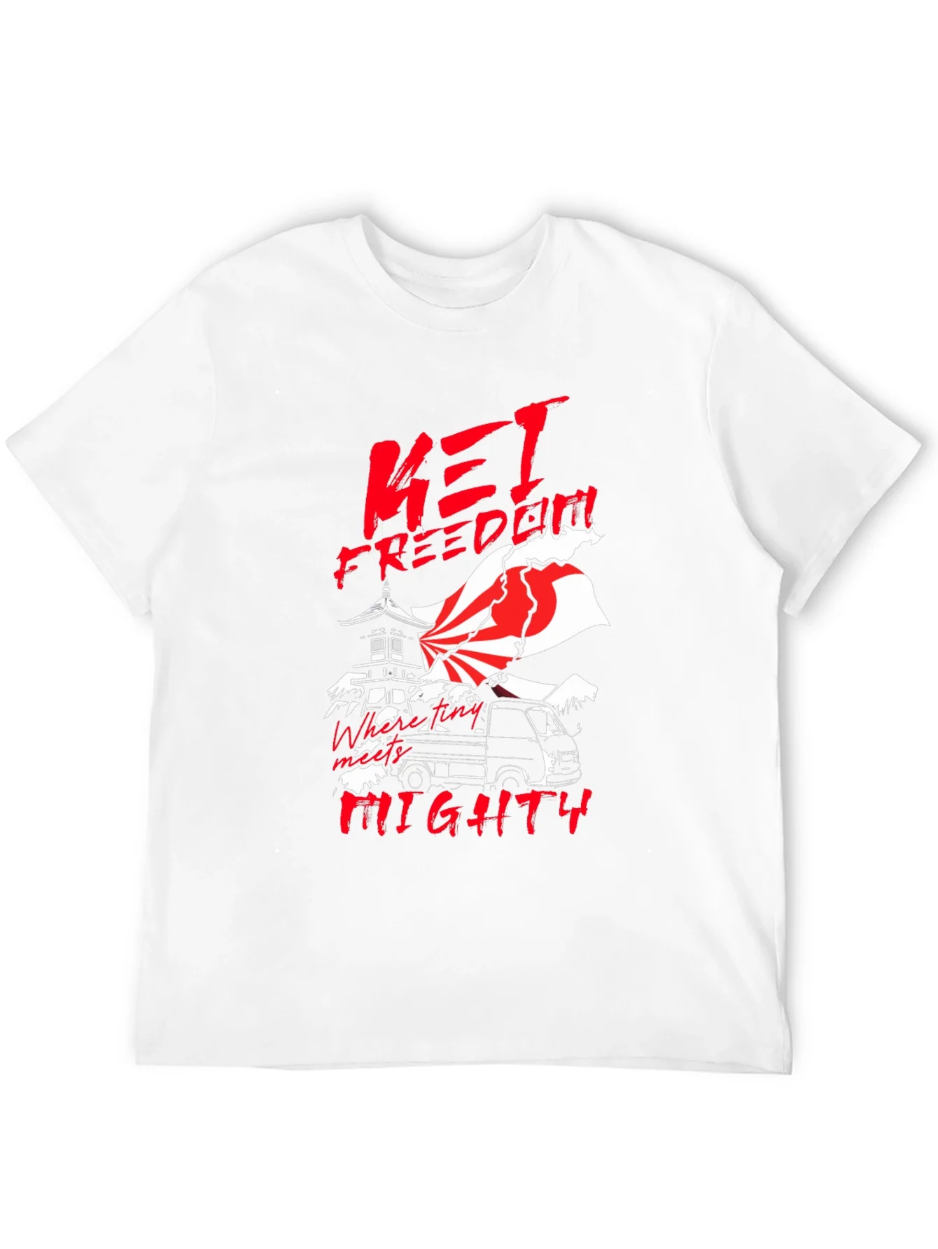 Camiseta Negra Kei Freedom Mighty