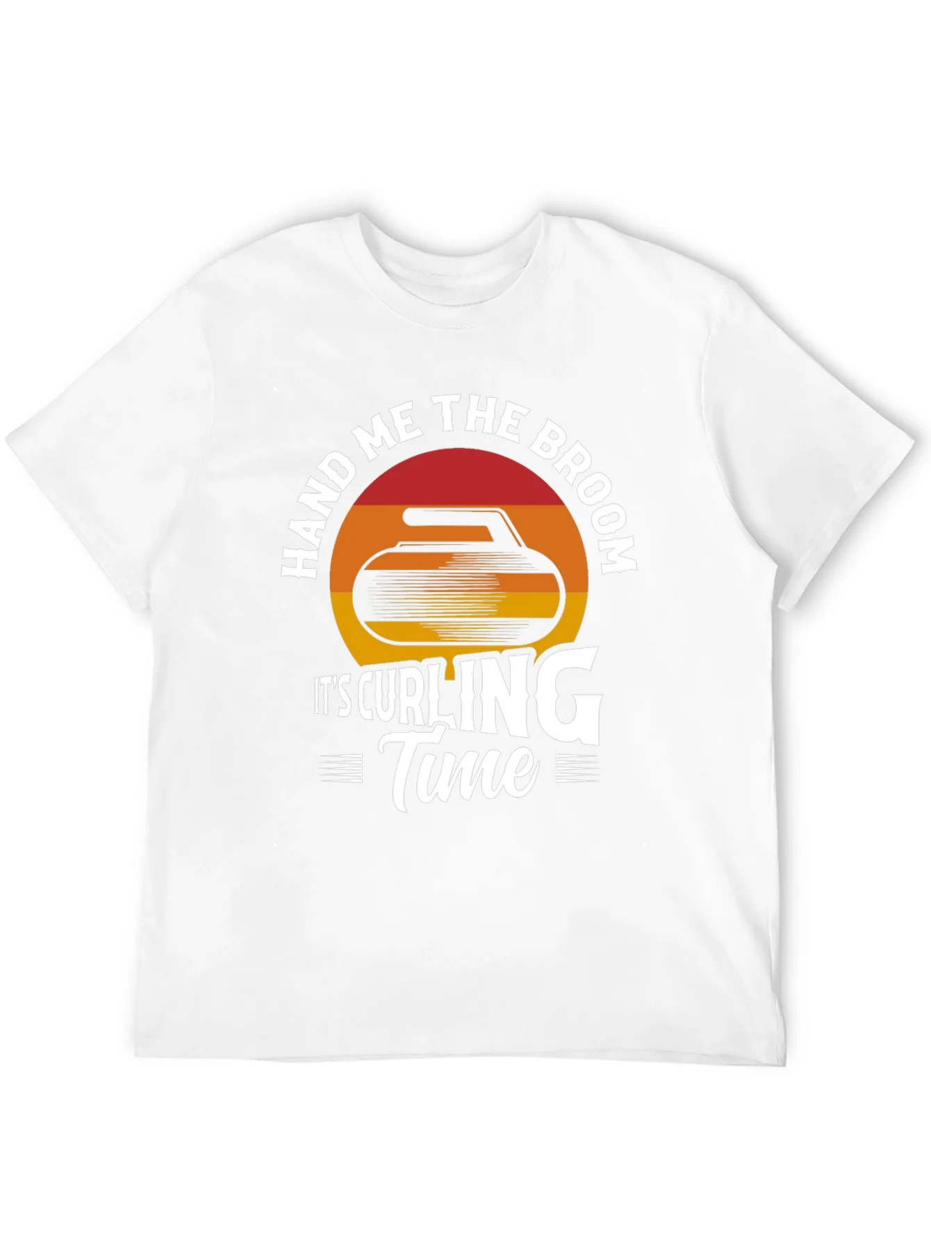 Rebbecca Curling Time Black T-Shirt