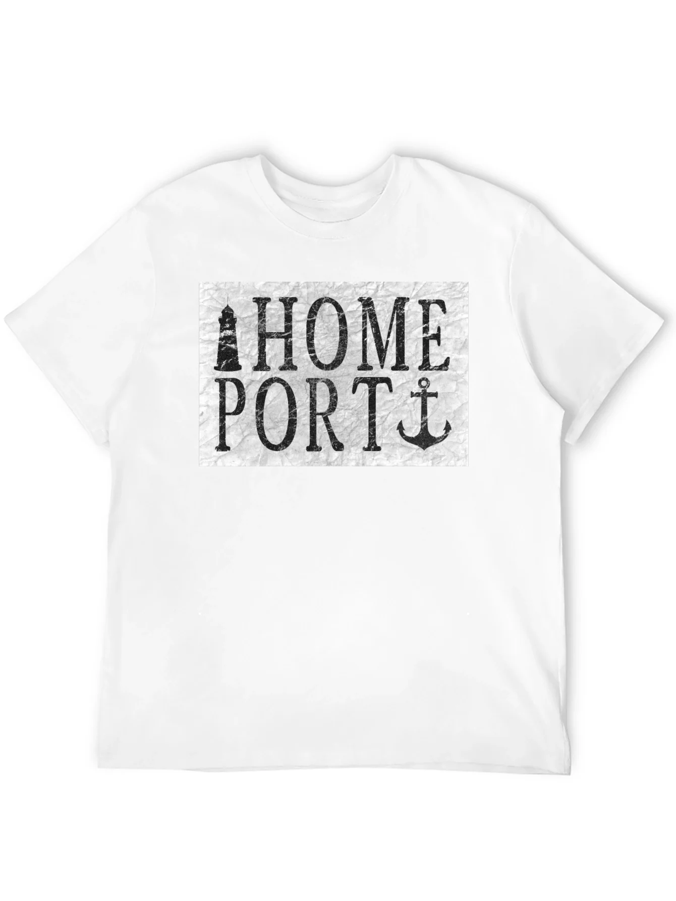 Camiseta Negra Home Port N¨¢utica
