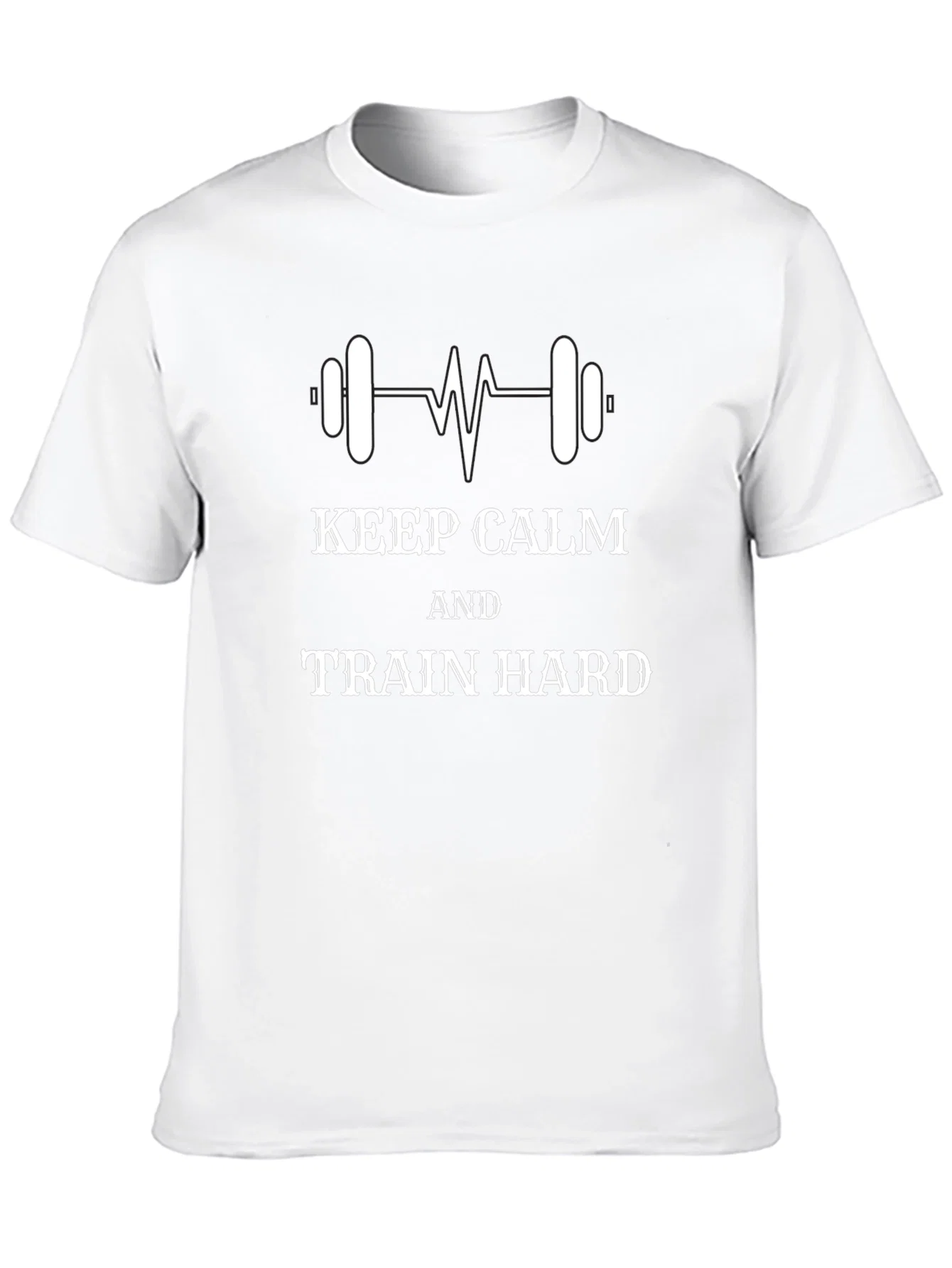 Rebbecca Keep Calm Train Hard Gym T-Shirt