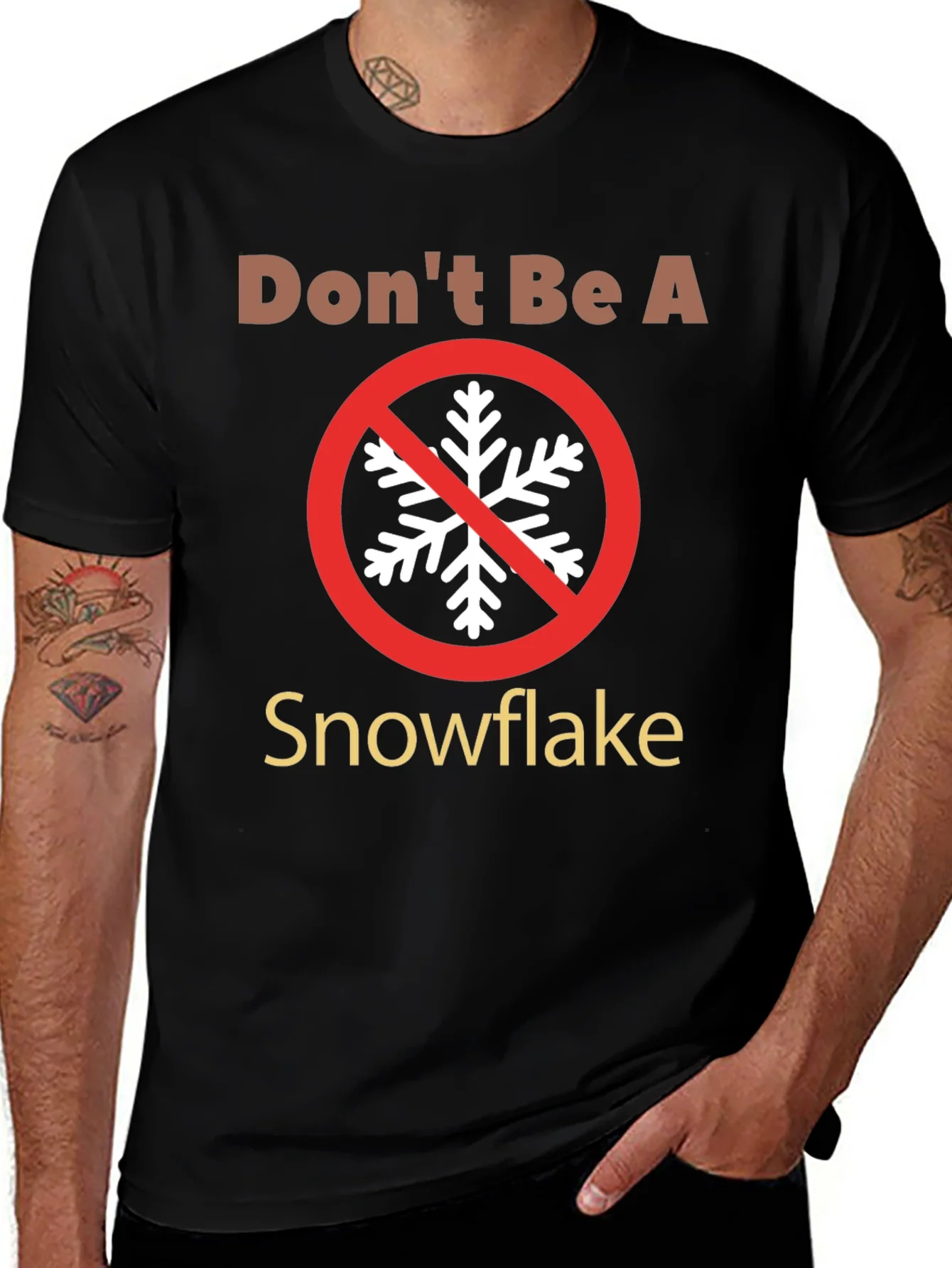 Camiseta No Seas Un Copo de Nieve