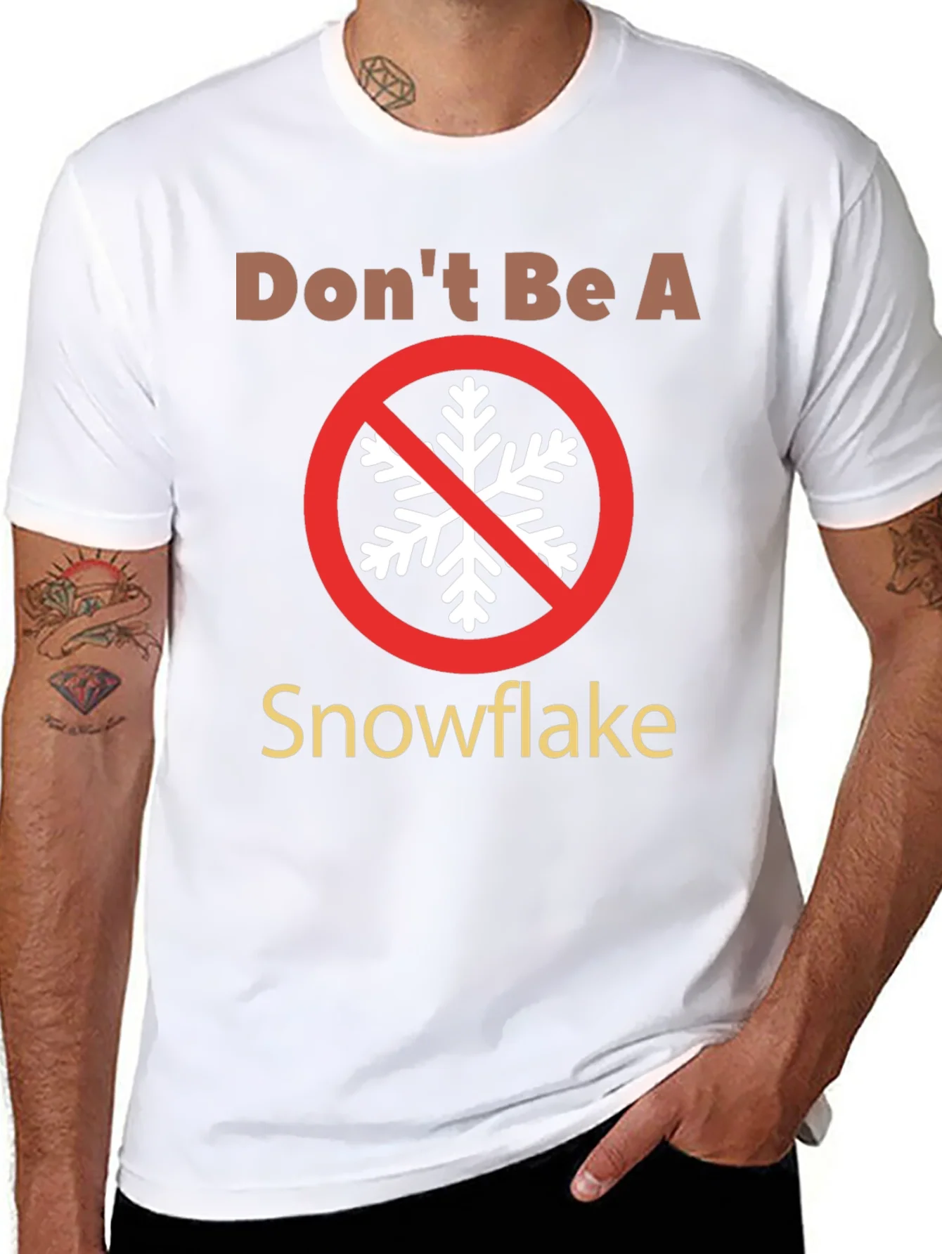 Camiseta No Seas Un Copo de Nieve