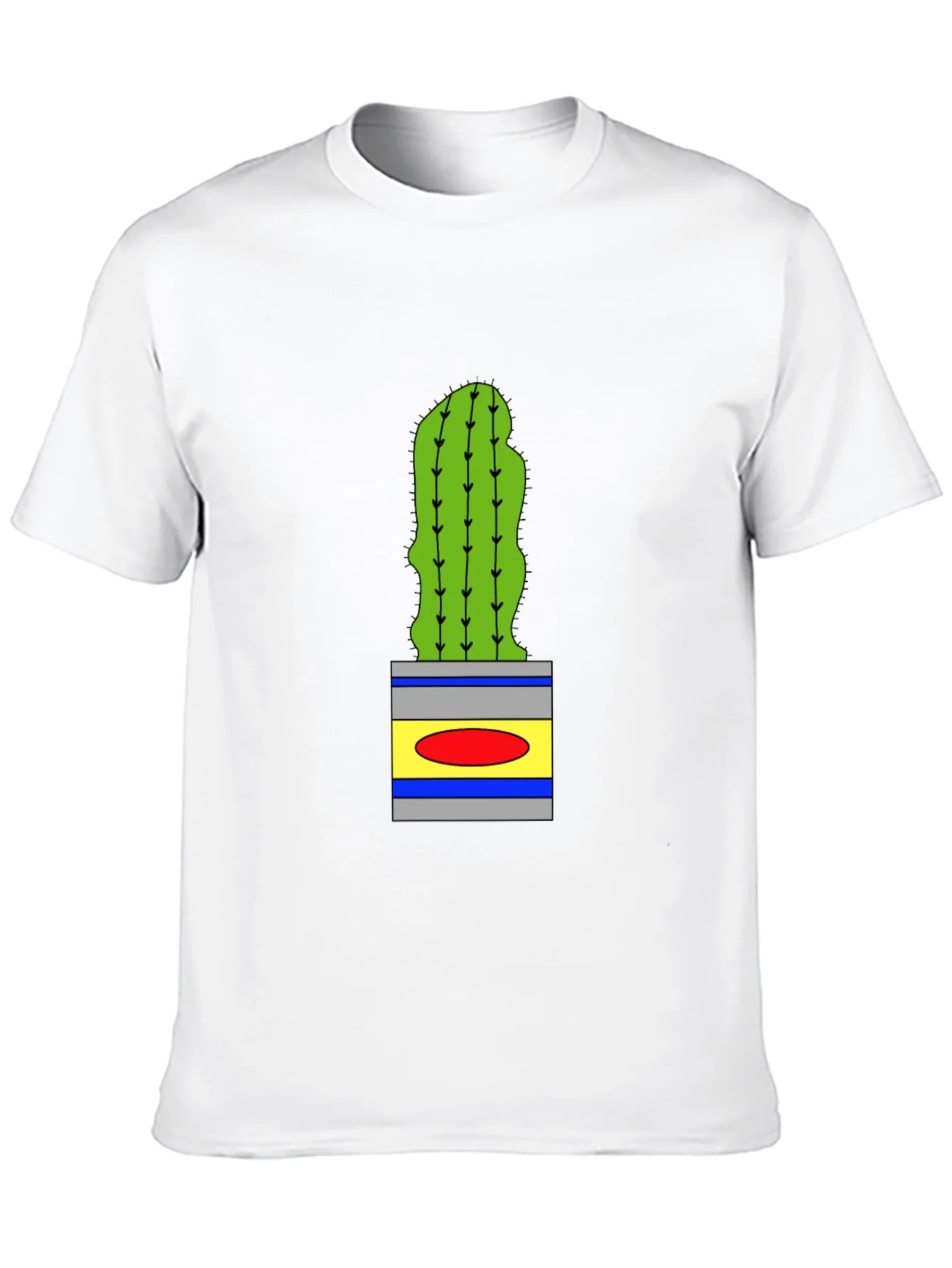 Rebbecca Cactus in Pot Graphic Tee - Black