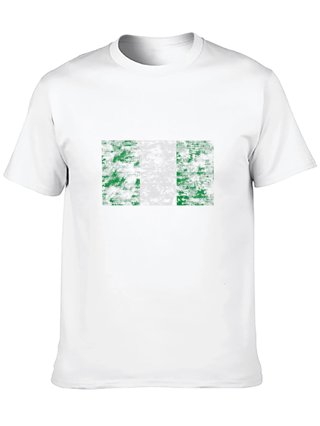 Rebbecca Nigeria Flag Grunge T-Shirt