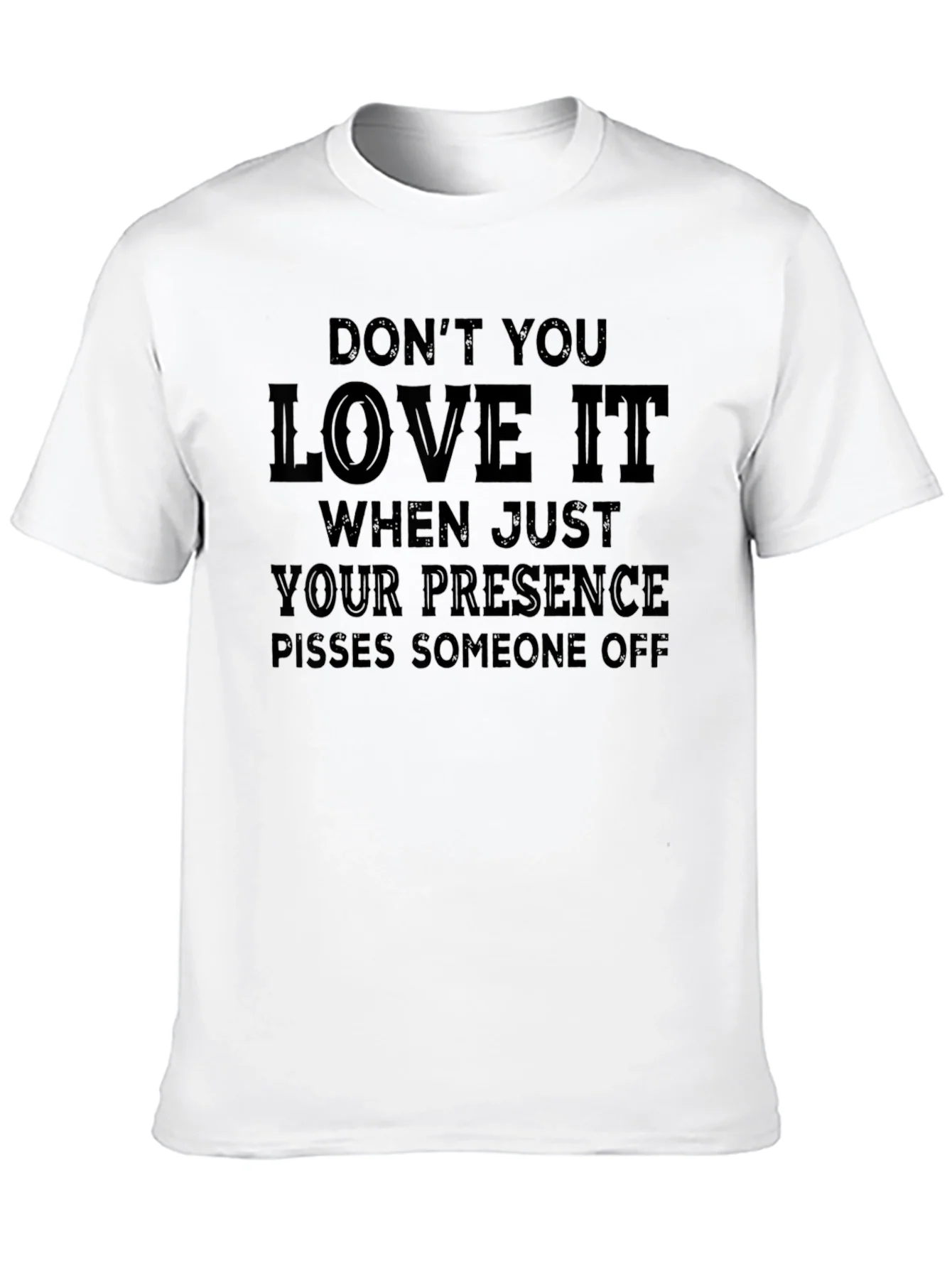 Camiseta Negra con Frase Humor¨ªstica