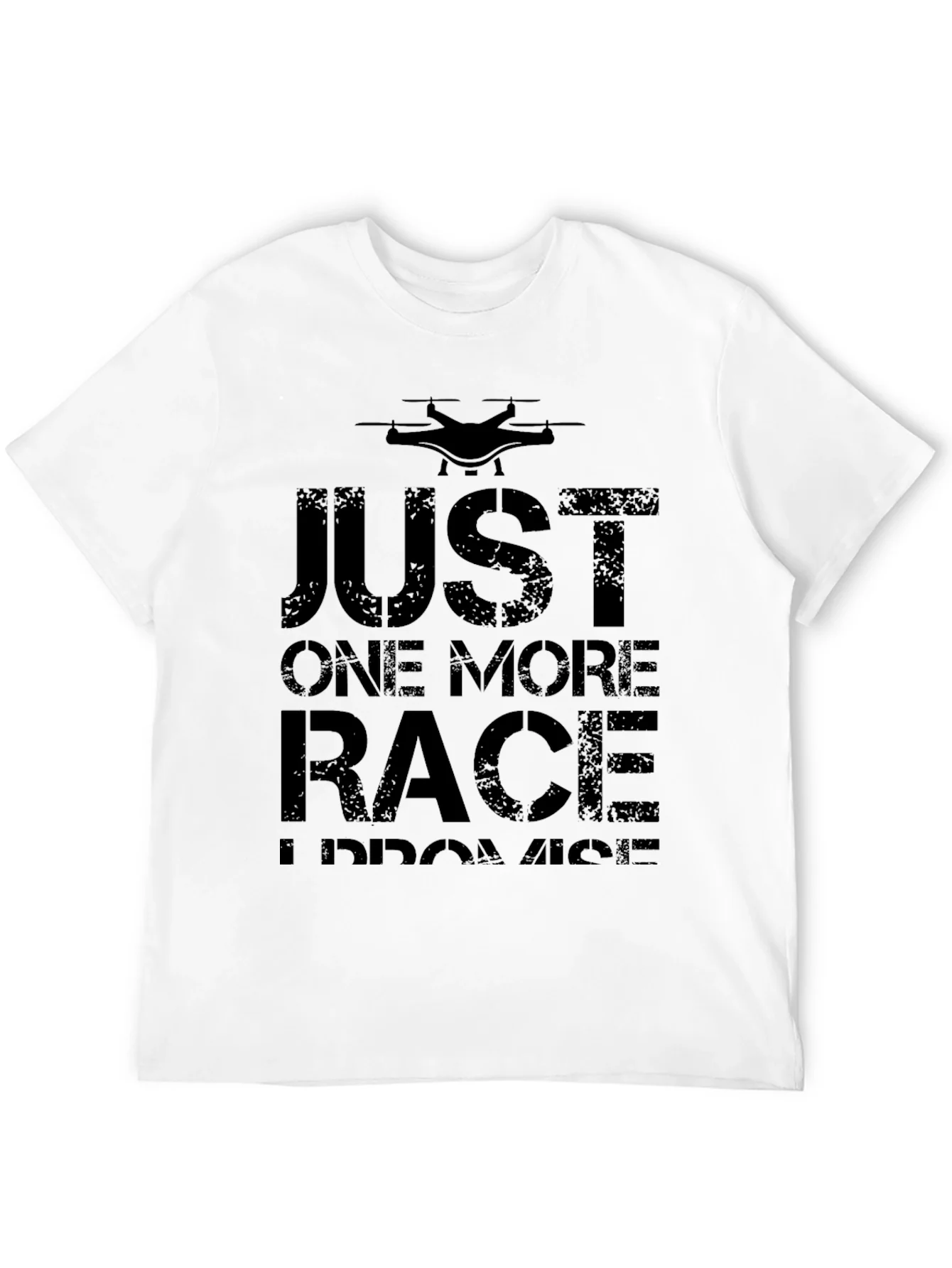 Camiseta Negra Just One More Race
