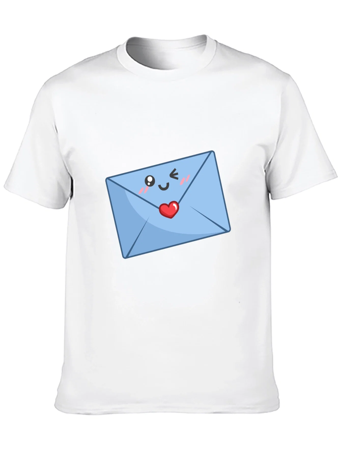 Rebbecca Cute Love Letter T-Shirt - Black