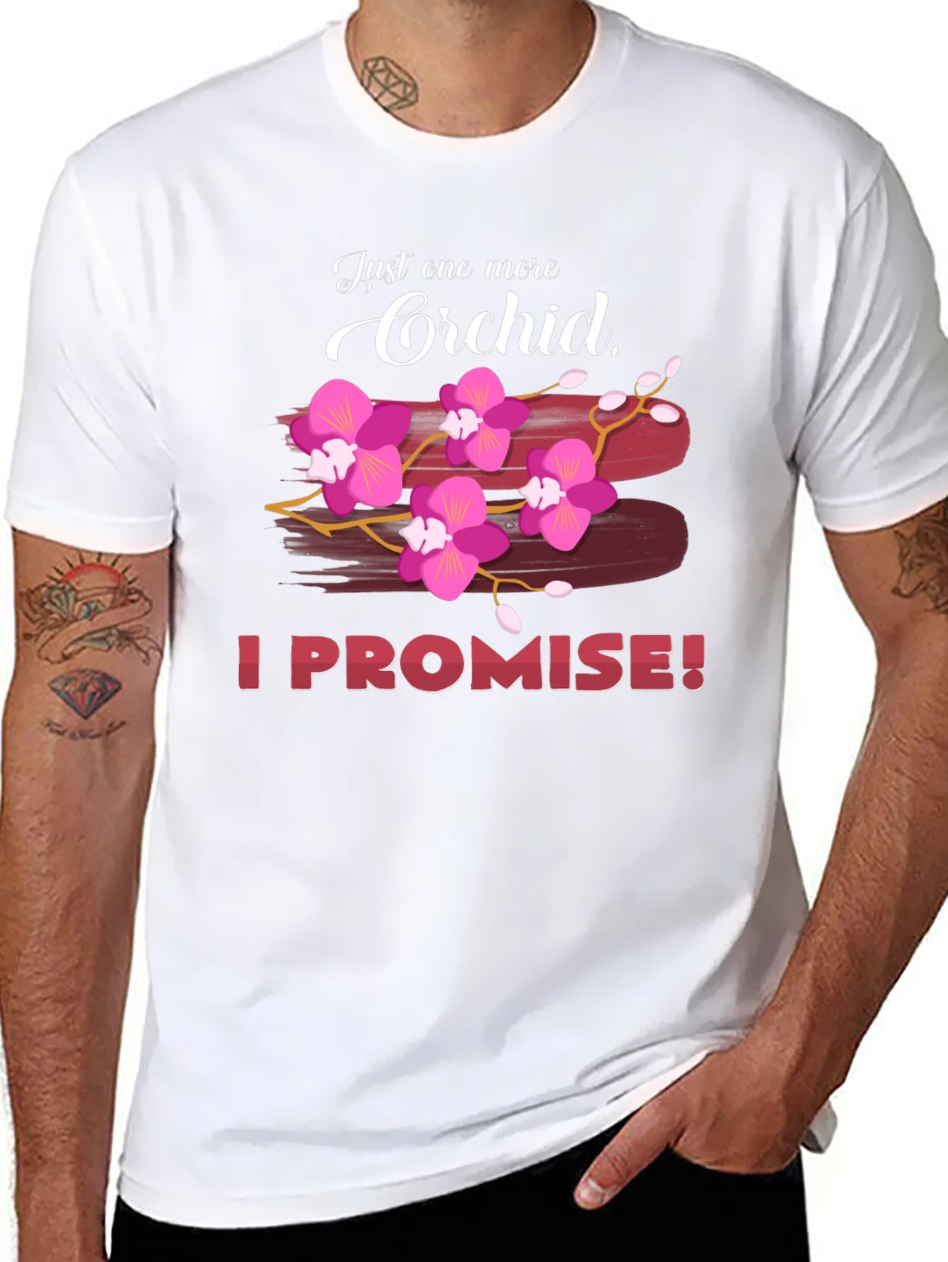 Camiseta Solo Una Orqu¨ªdea M¨¢s Lo Prometo