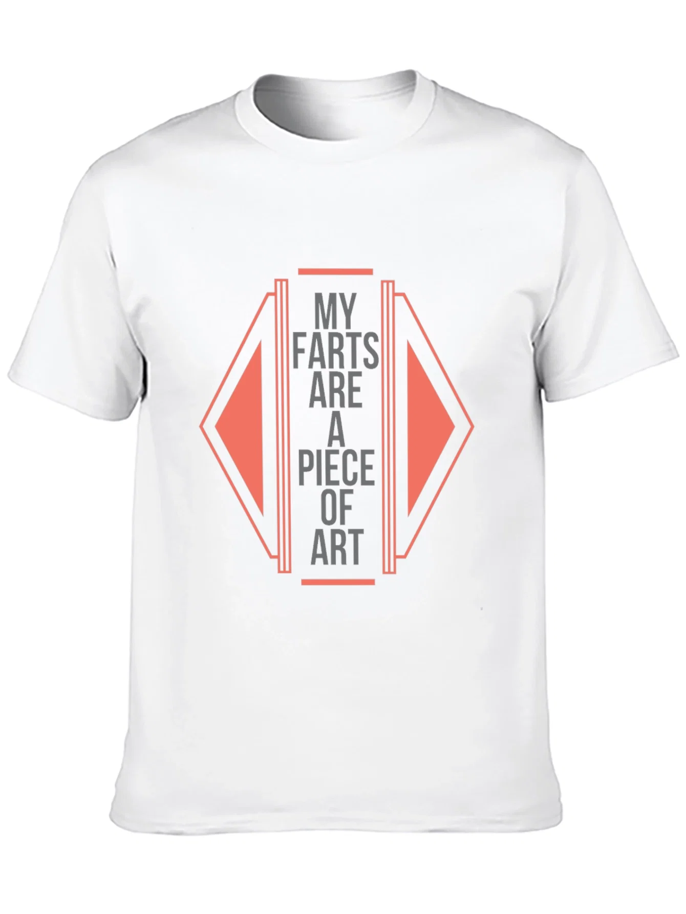 Rebbecca Funny Farts Art Graphic Black Tee