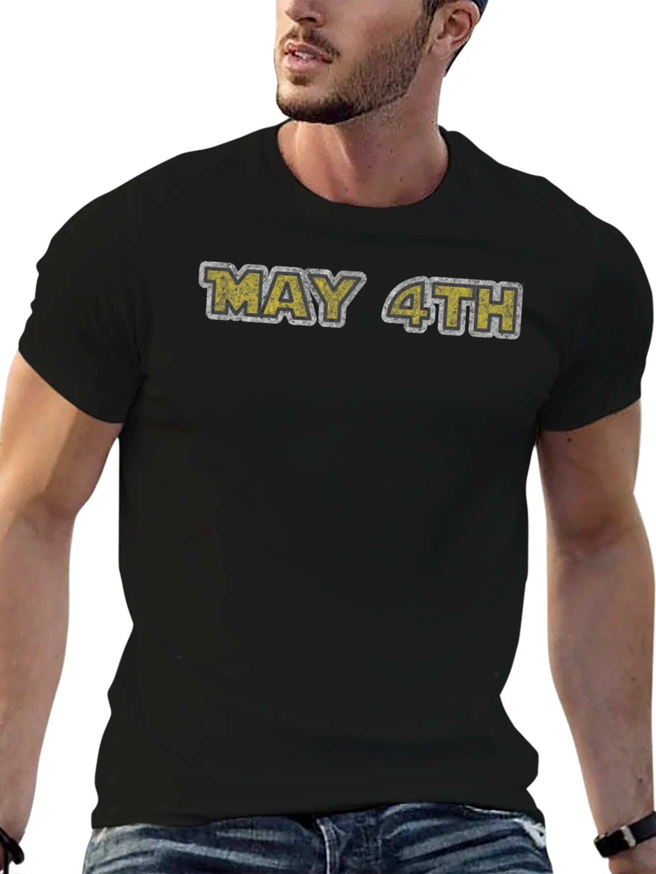 Camiseta Negra May 4th - Ideal para Fans