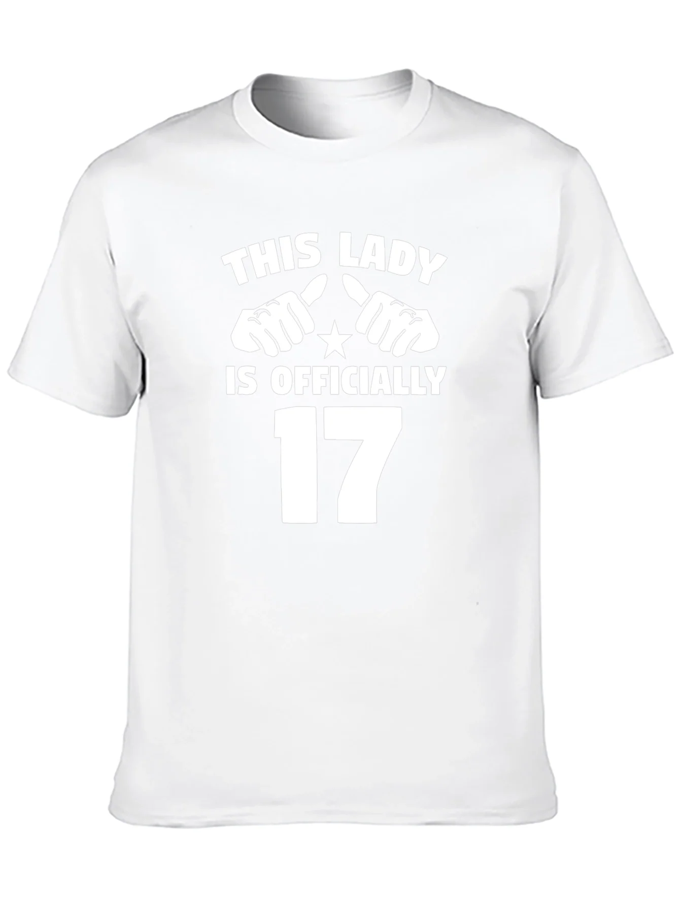 Camiseta Negra de Cumplea?os 17 A?os