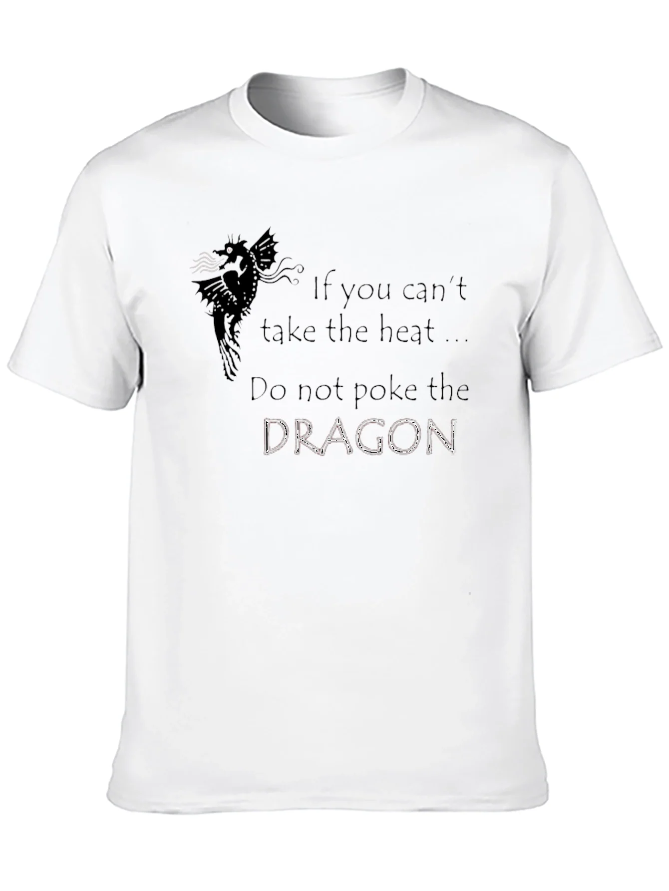 Rebbecca Do Not Poke the Dragon Graphic Tee