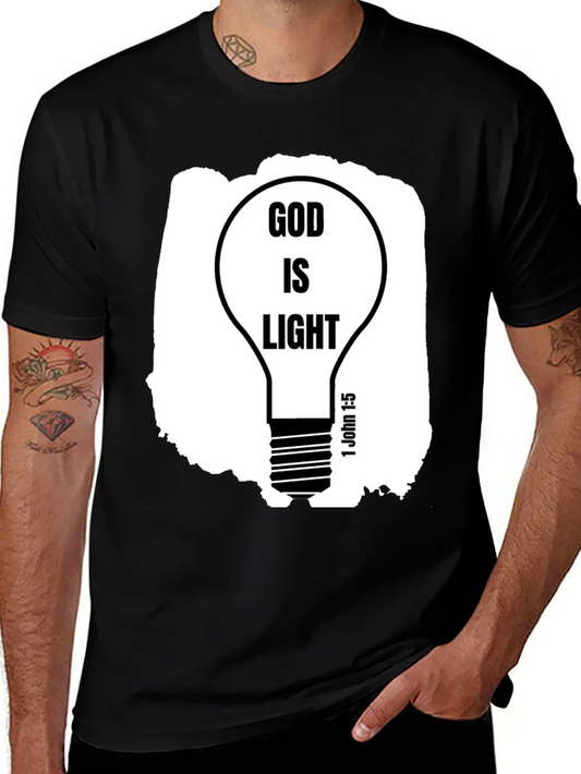 Camiseta Cristiana Dios es Luz