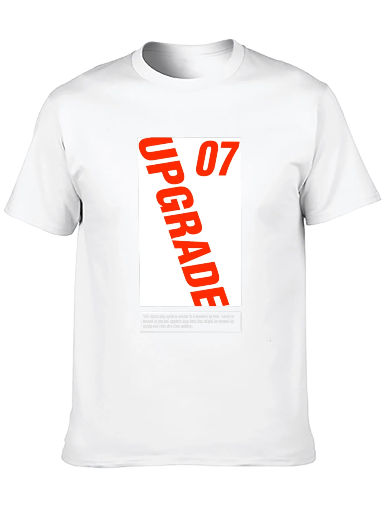 Camiseta Negra Upgrade 07 - Estilo Moderno