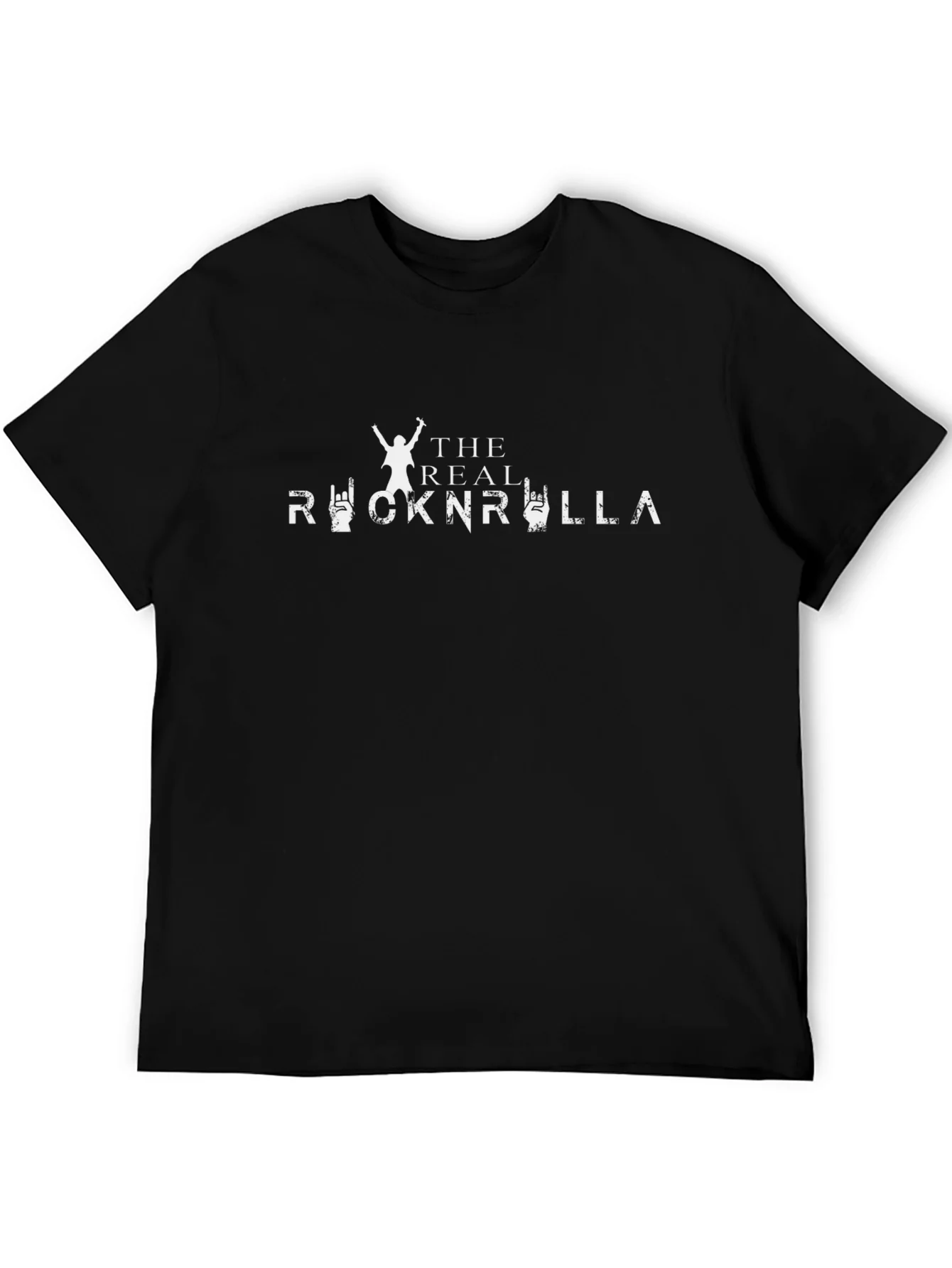 Camiseta Negra The Real RocknRolla para Hombre