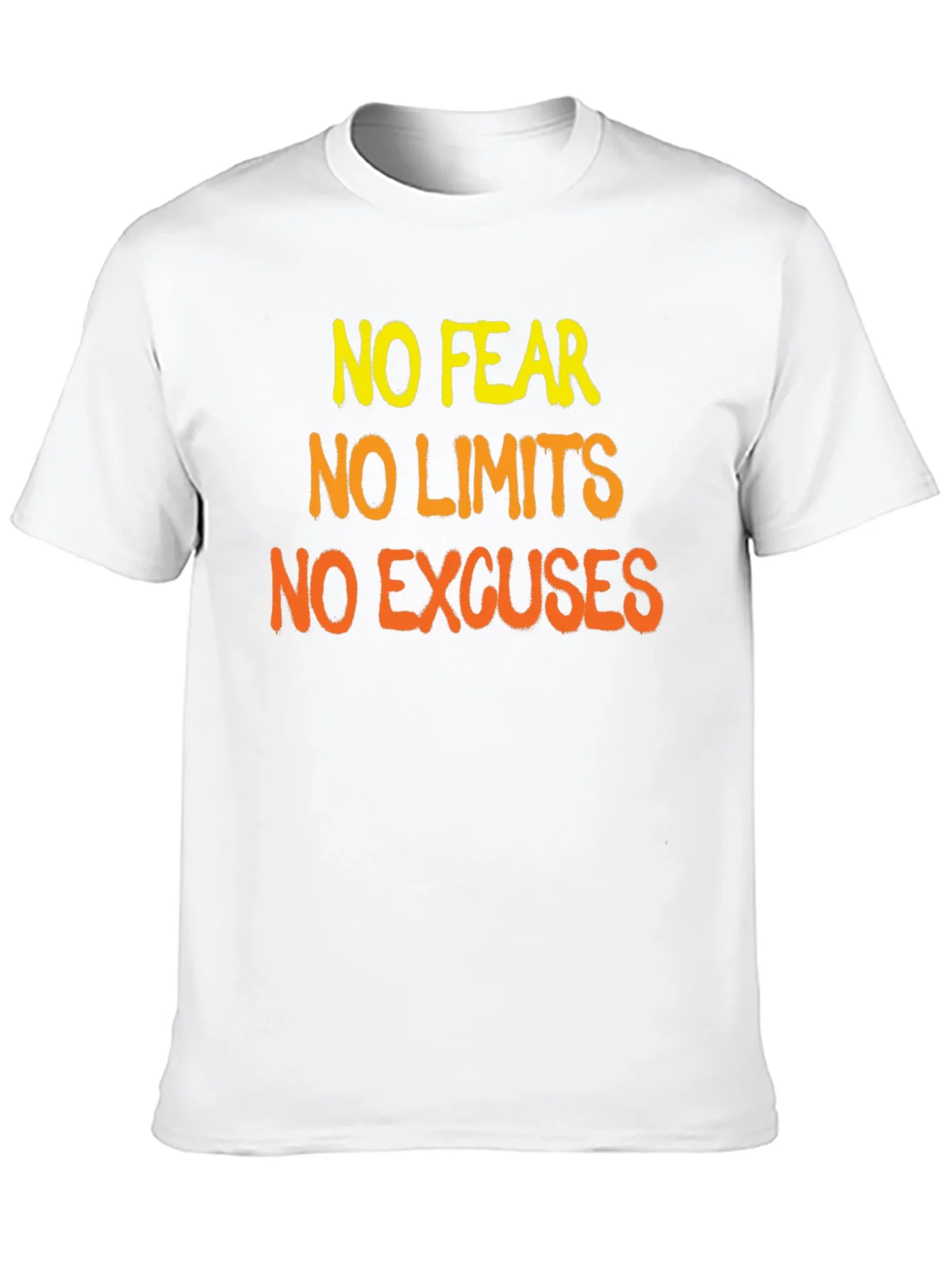 Camiseta Negra Motivacional: Sin Miedo L¨ªmites ni Excusas