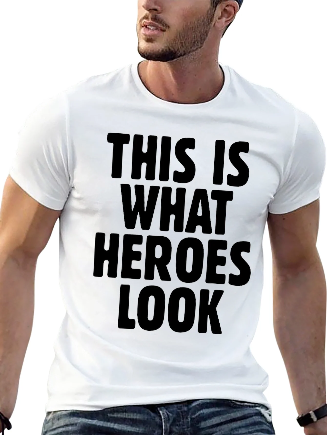 Camiseta Negra: As¨ª Lucen Los H¨¦roes