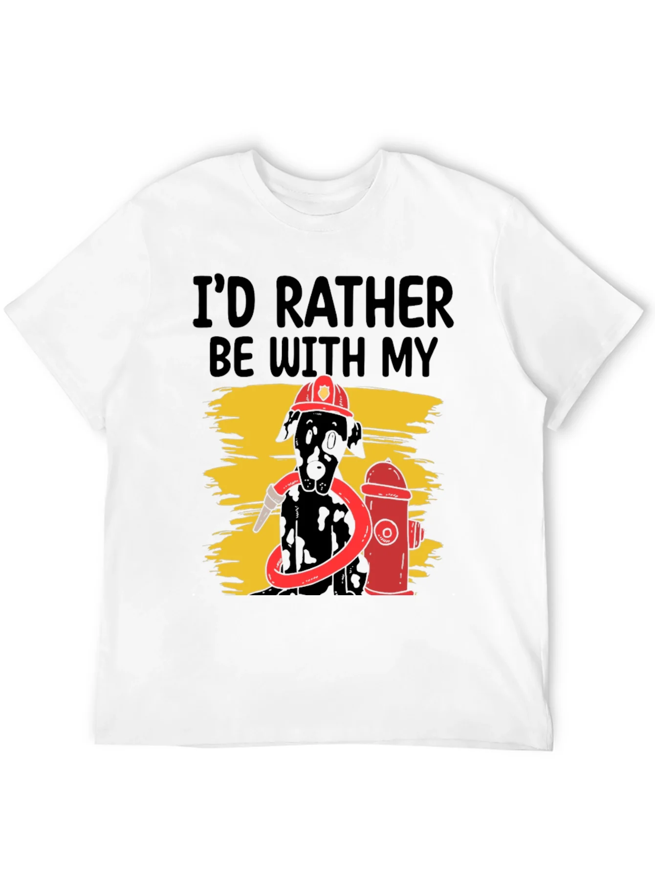 Rebbecca Dog Firefighter Graphic Tee