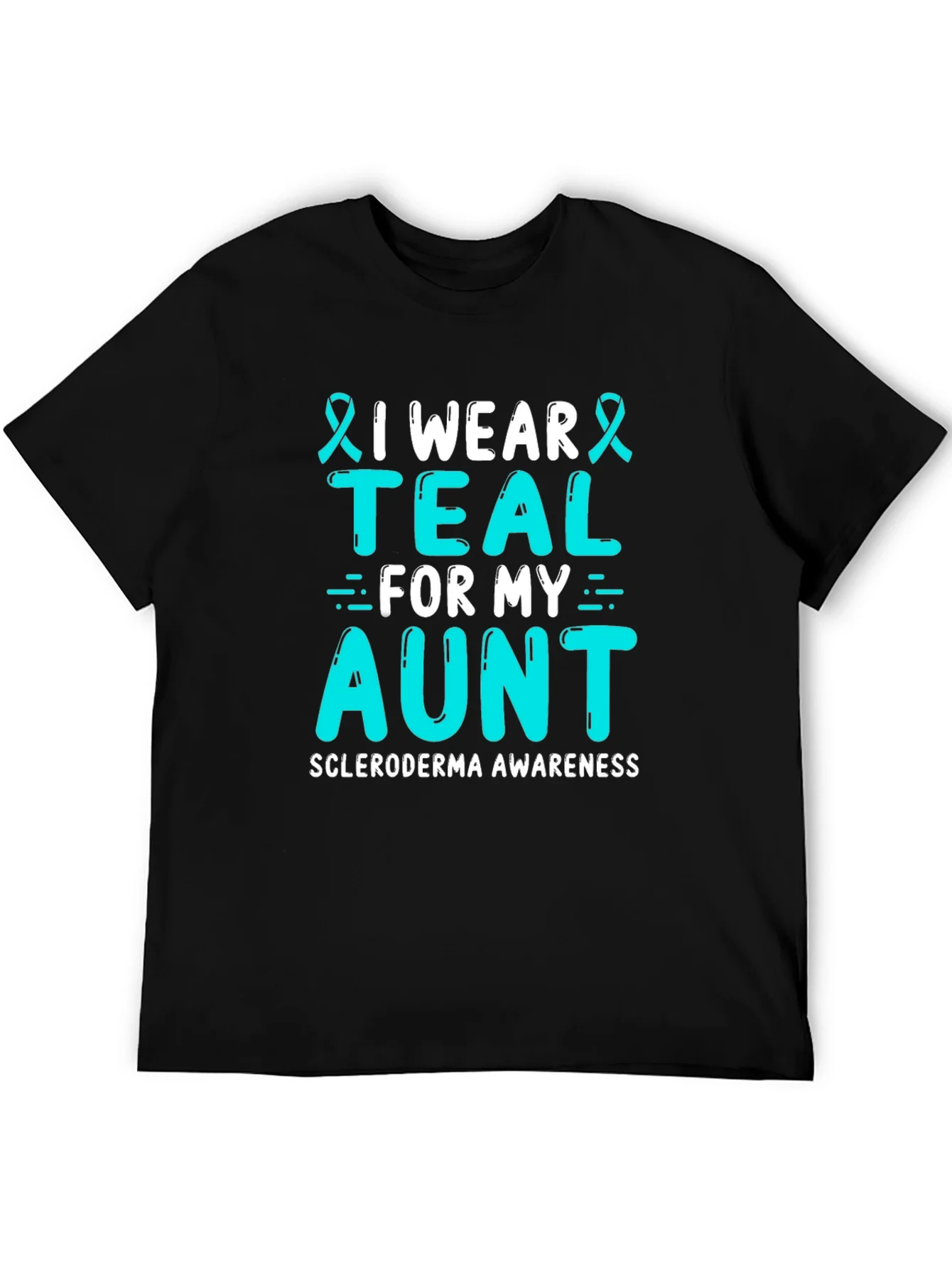 Camiseta Conciencia Esclerodermia Llevo verde azulado para mi t¨ªa
