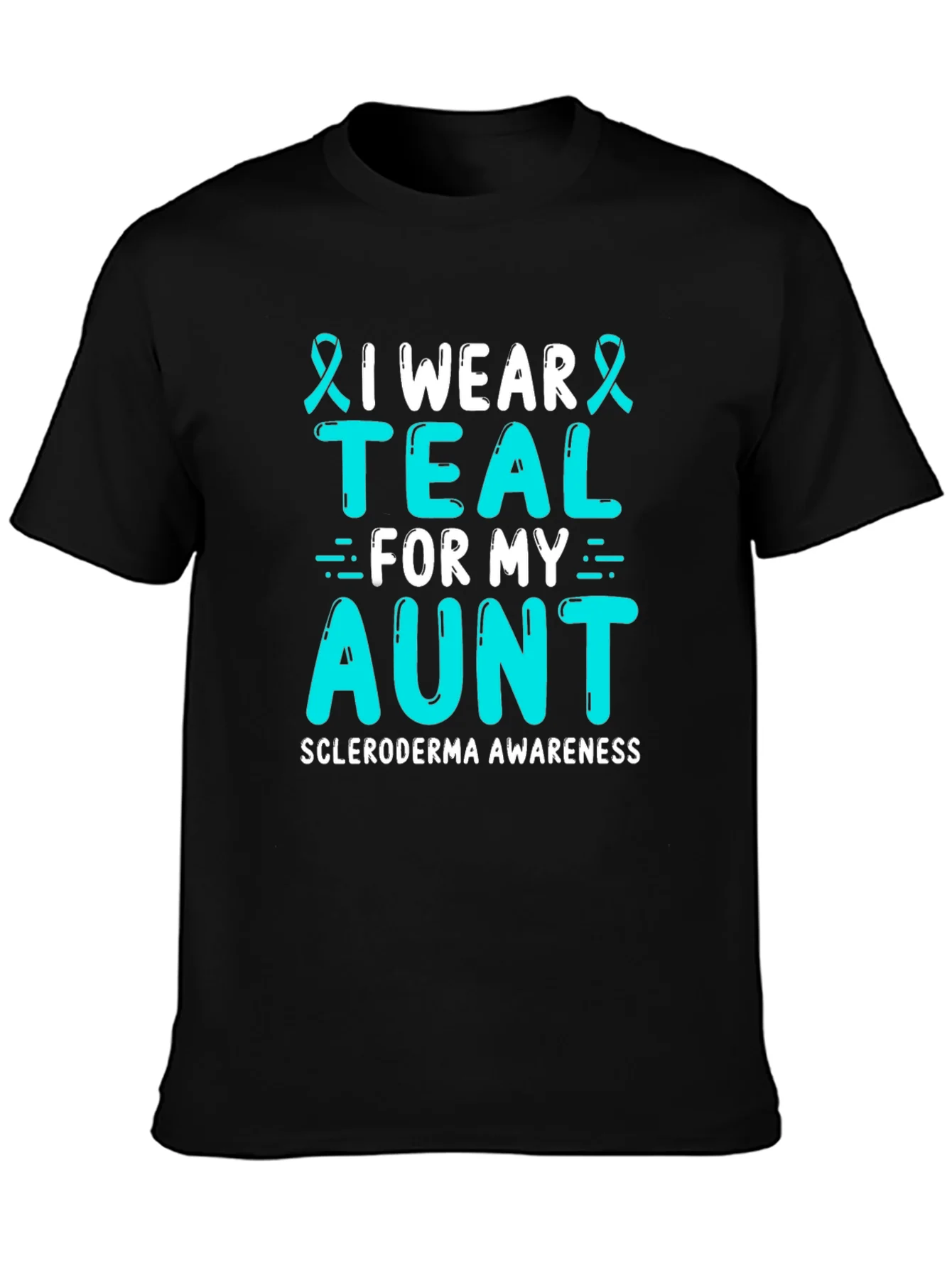 Camiseta Conciencia Esclerodermia Llevo verde azulado para mi t¨ªa