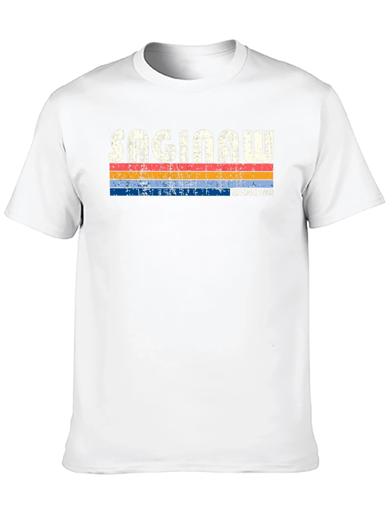 Camiseta Retro Saginaw Michigan