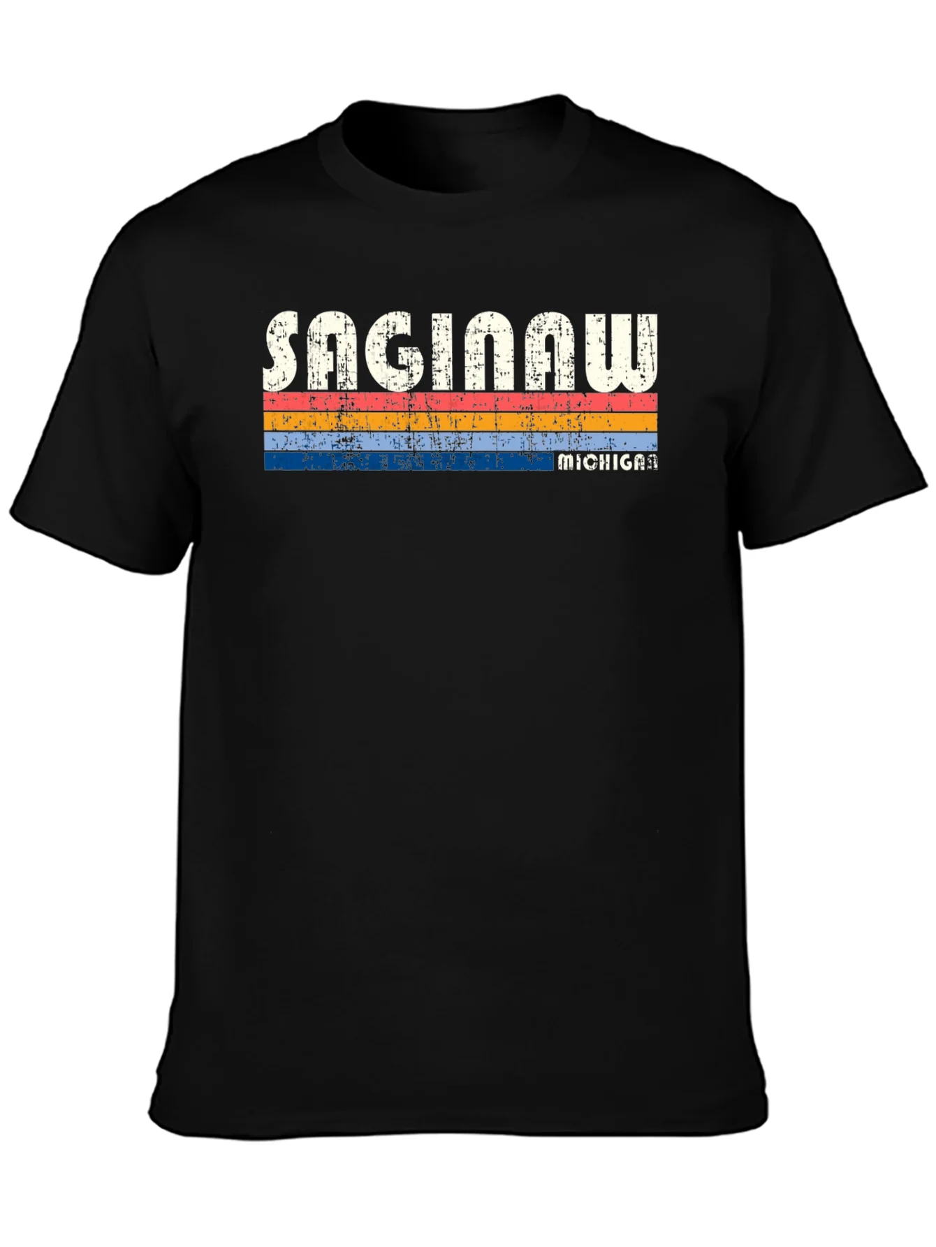 Camiseta Retro Saginaw Michigan