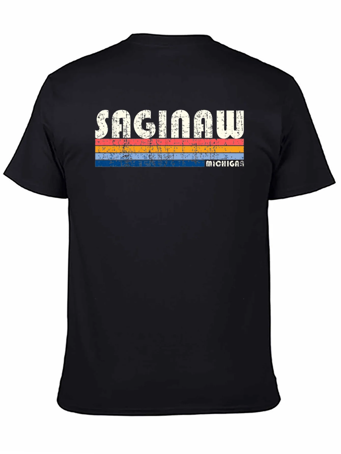 Camiseta Retro Saginaw Michigan