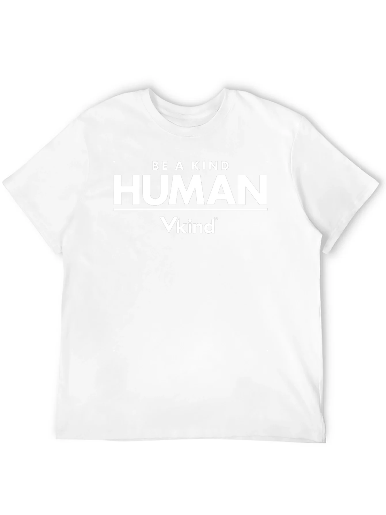 Camiseta Negra Vkind: S¨¦ un Humano Amable