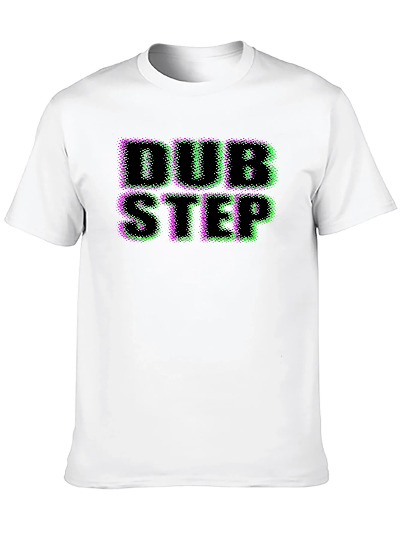 Camiseta Negra Dubstep Dise?o Gr¨¢fico ¨²nico